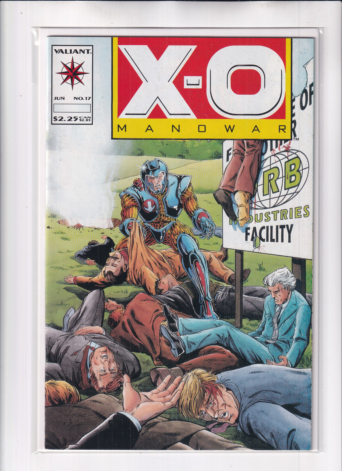 X-O MANOWAR #17 - Slab City Comics