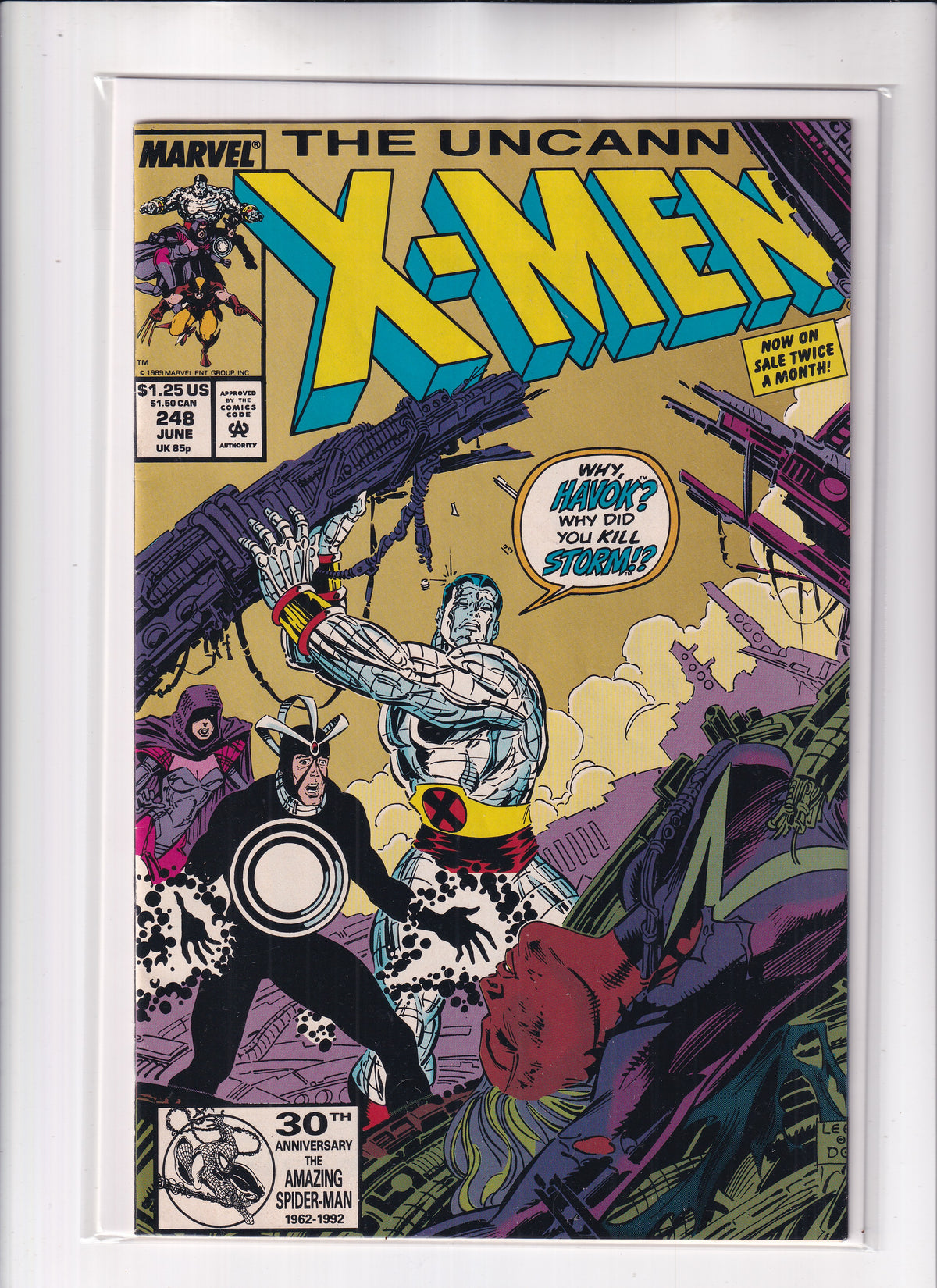 Uncanny X-Men #248 2nd Print - Slab City Comics