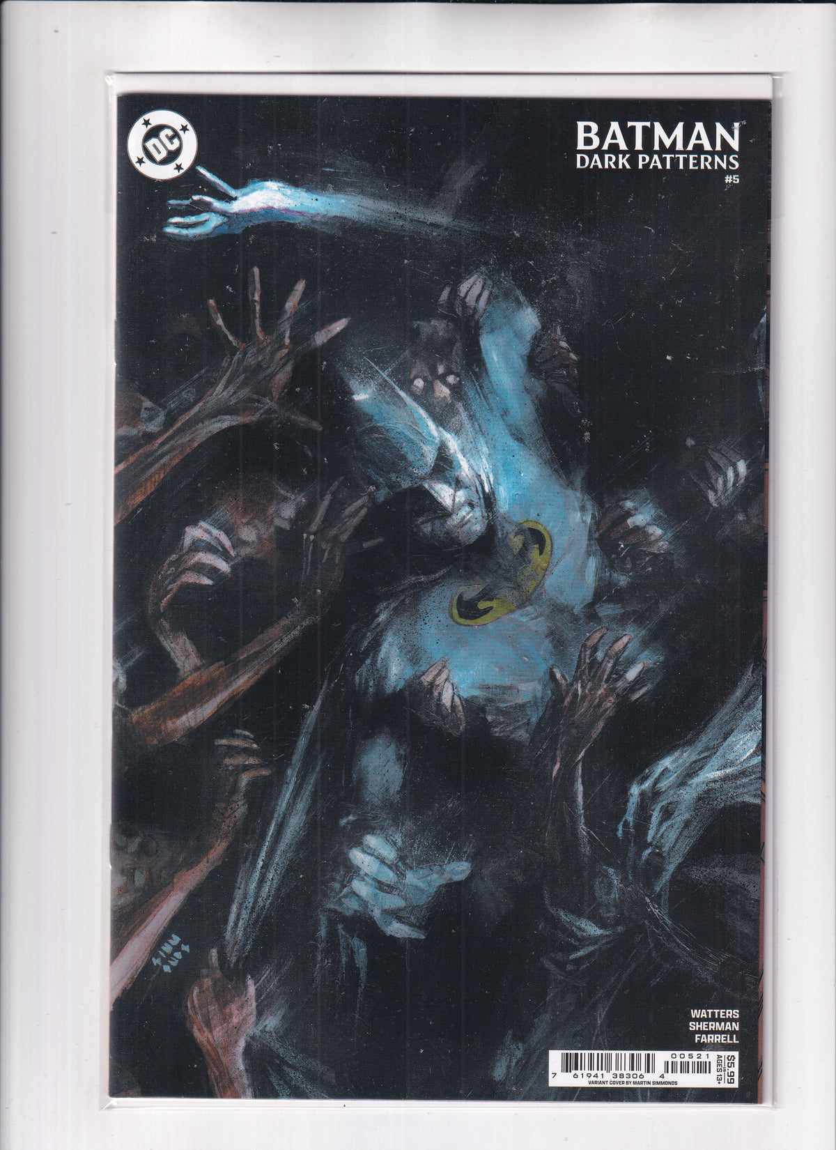 Batman Dark Patterns #5 Simmonds Variant - Slab City Comics