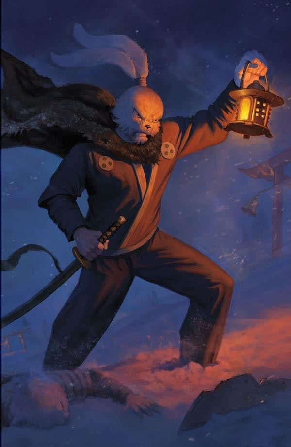USAGI YOJIMBO ICE AND SNOW #1 BARTLING EXCLUSIVE VIRGIN VARIANT - Slab City Comics