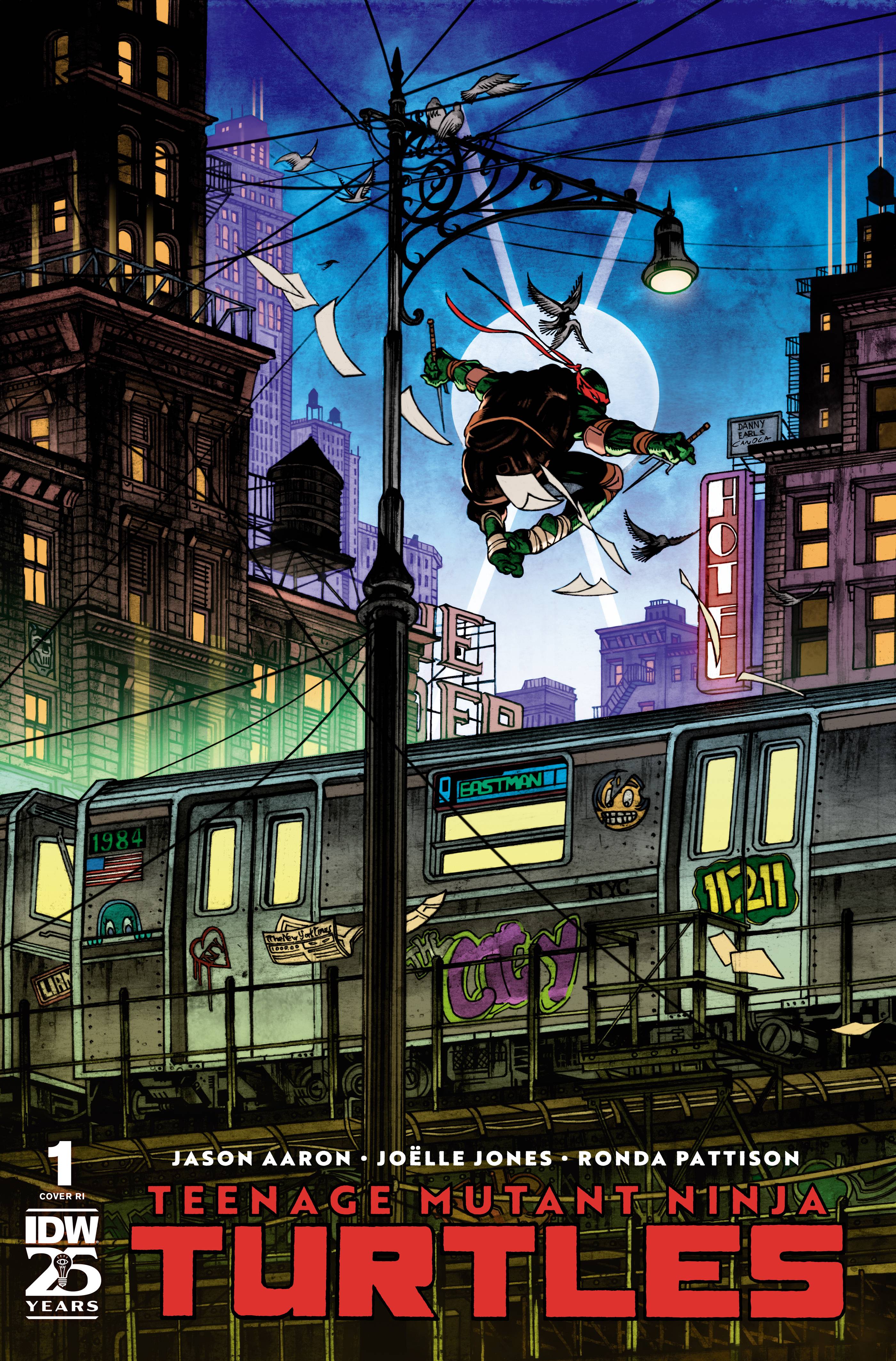 TEENAGE MUTANT NINJA TURTLES 2024 #1 1:25 EARLS VARIANT - Slab City Comics