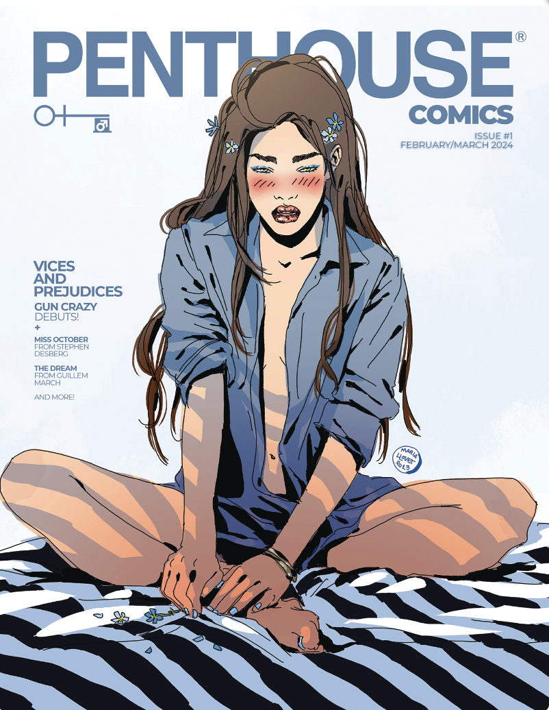 PENTHOUSE COMICS #1 1:10 LLOVET VARIANT - Slab City Comics