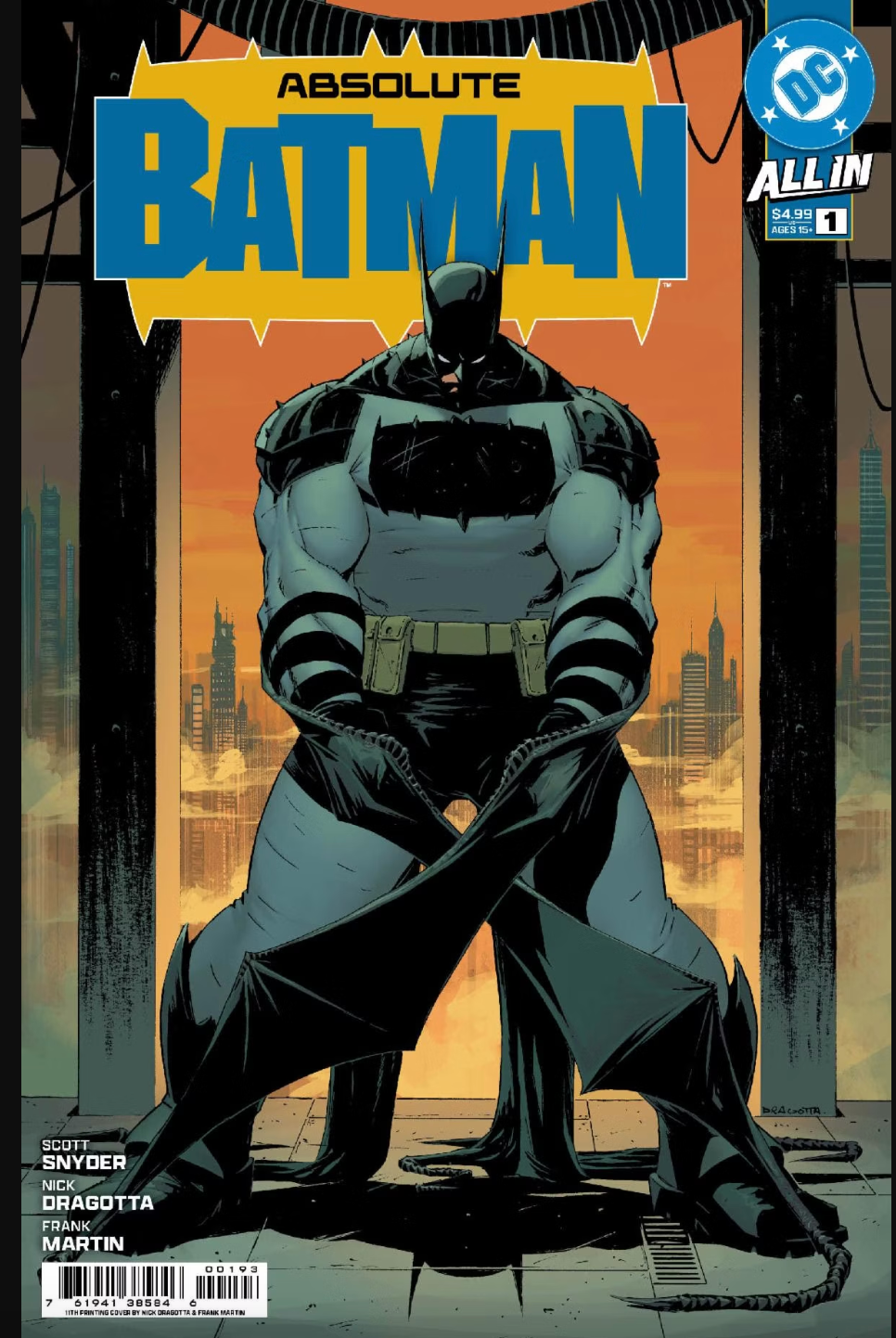Absolute Batman #1 11th Print