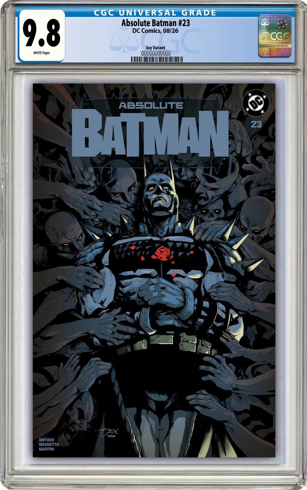 ABSOLUTE BATMAN #23 DEXTER SOY EXCLUSIVE VARIANT COVERS