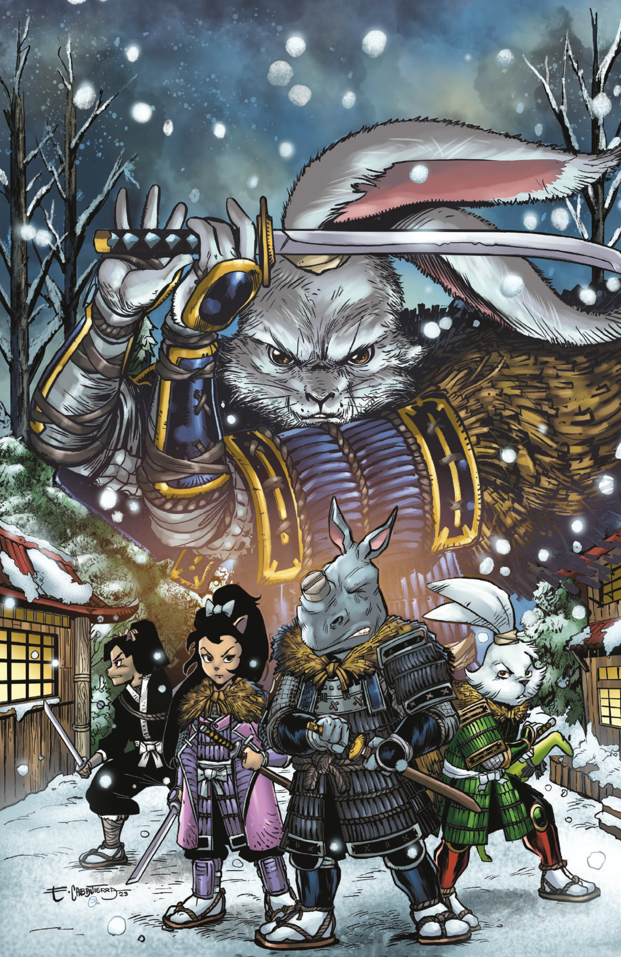 USAGI YOJIMBO ICE AND SNOW #1 EMIL CABALTIERRA MCM EXCLUSIVE - Slab City Comics