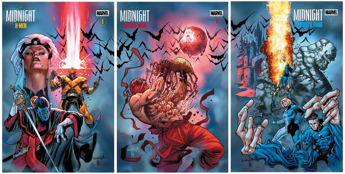 MIDNIGHT #1 SERGIO DAVILA UK EXCLUSIVE TRADE SET OF 3
