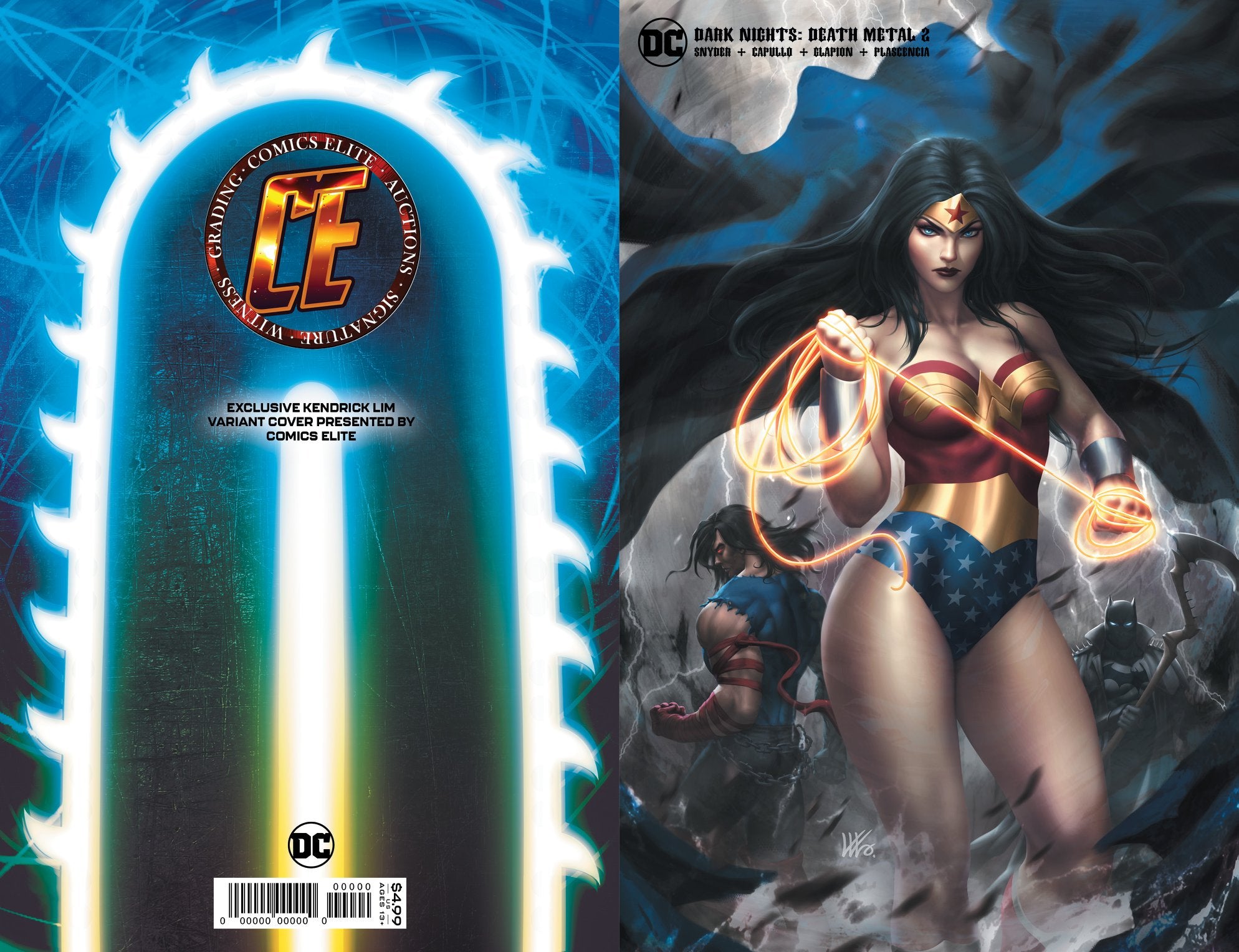 Dark Knight Death Metal #2 Kendrick Lim Variants - Slab City Comics