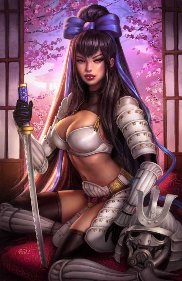 SAMURAI OF OZ #1 SUN KHAMUNAKI COSPLAY SAMURAI STROM TROOPER VARIANTS - Slab City Comics
