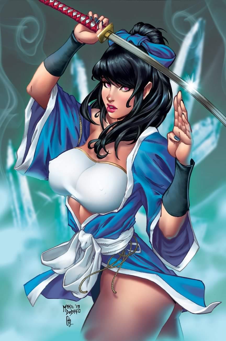 Samurai of Oz #1 Fire & Ice Virgin Variants By Mike DeBalfo - Slab City Comics
