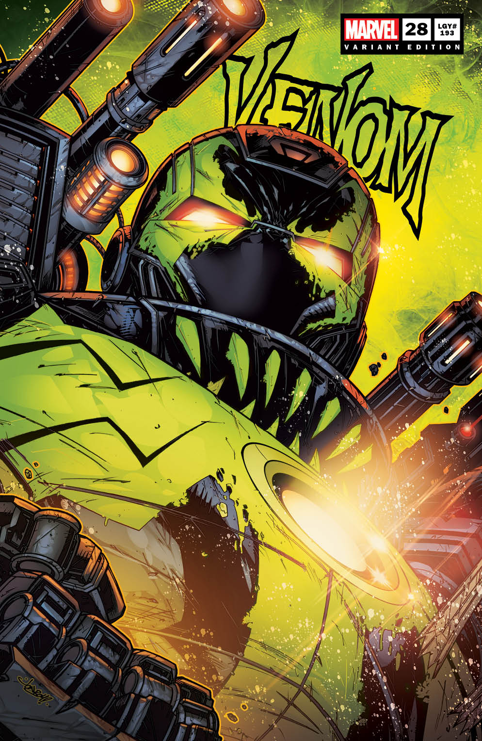 VENOM #28 JONBOY MEYERS VARIANTS - Slab City Comics