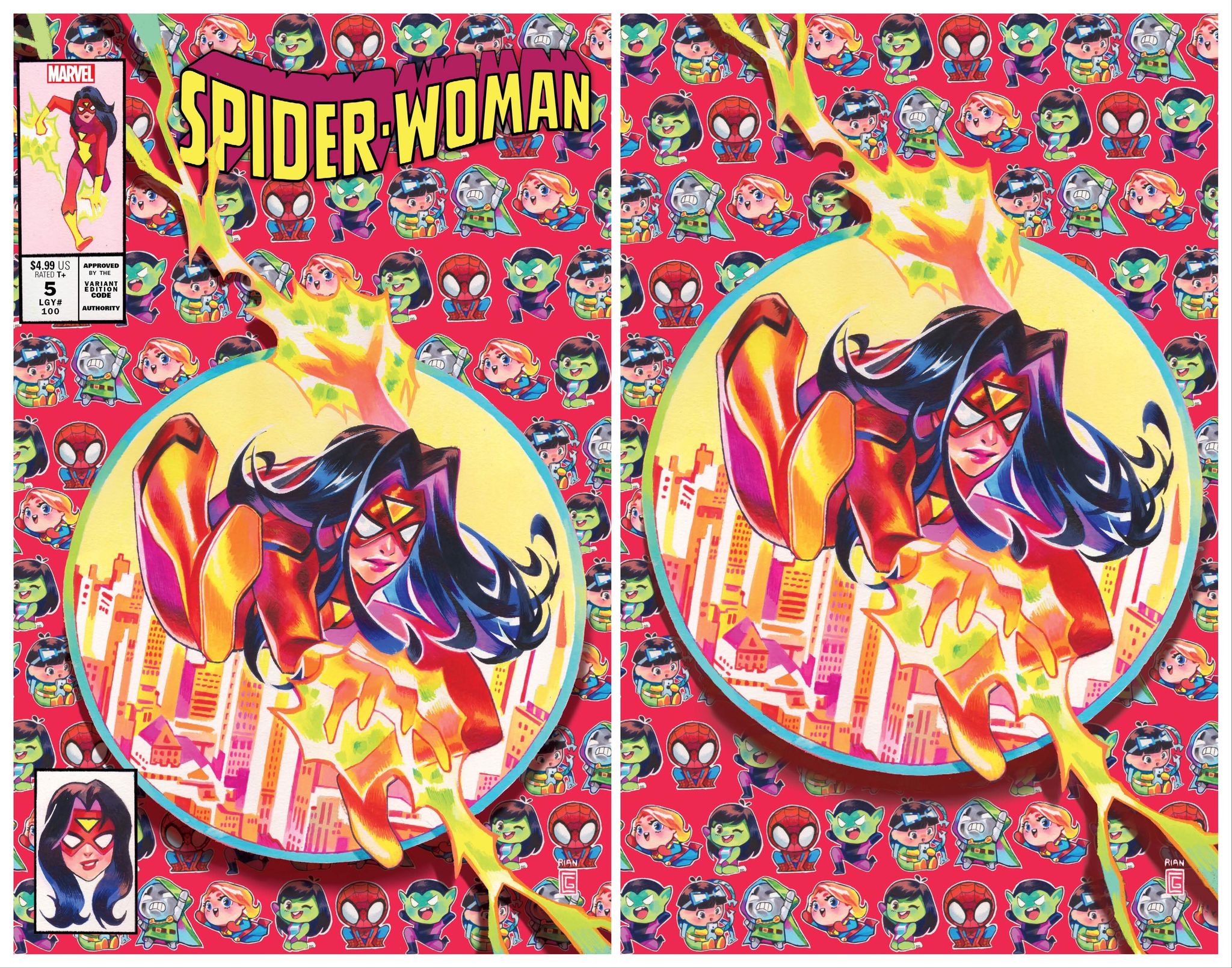 SPIDER-WOMAN #5 GONZALES HOMAGE VARIANT - Slab City Comics