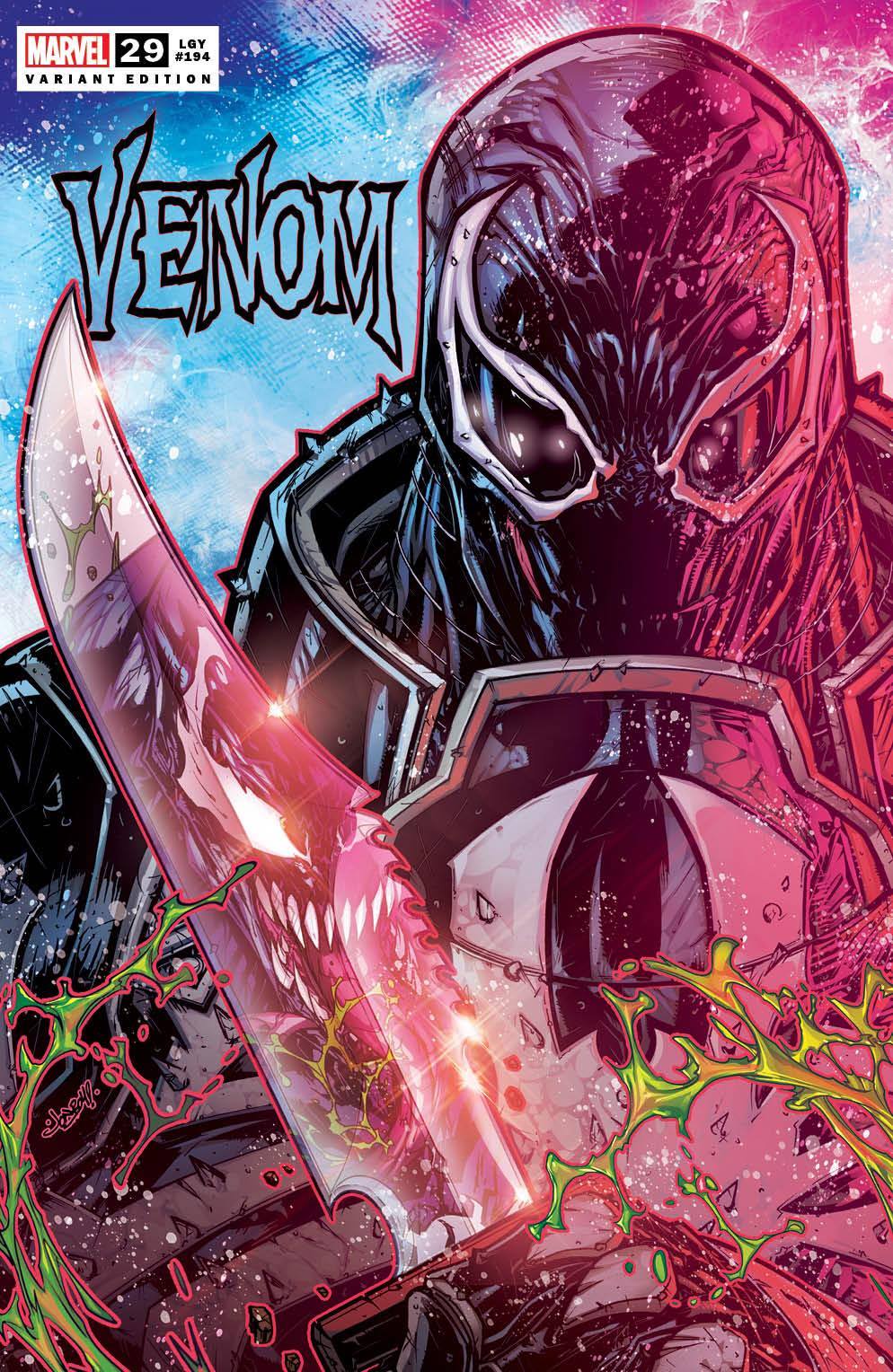 VENOM #29 JONBOY MEYERS VARIANTS - Slab City Comics