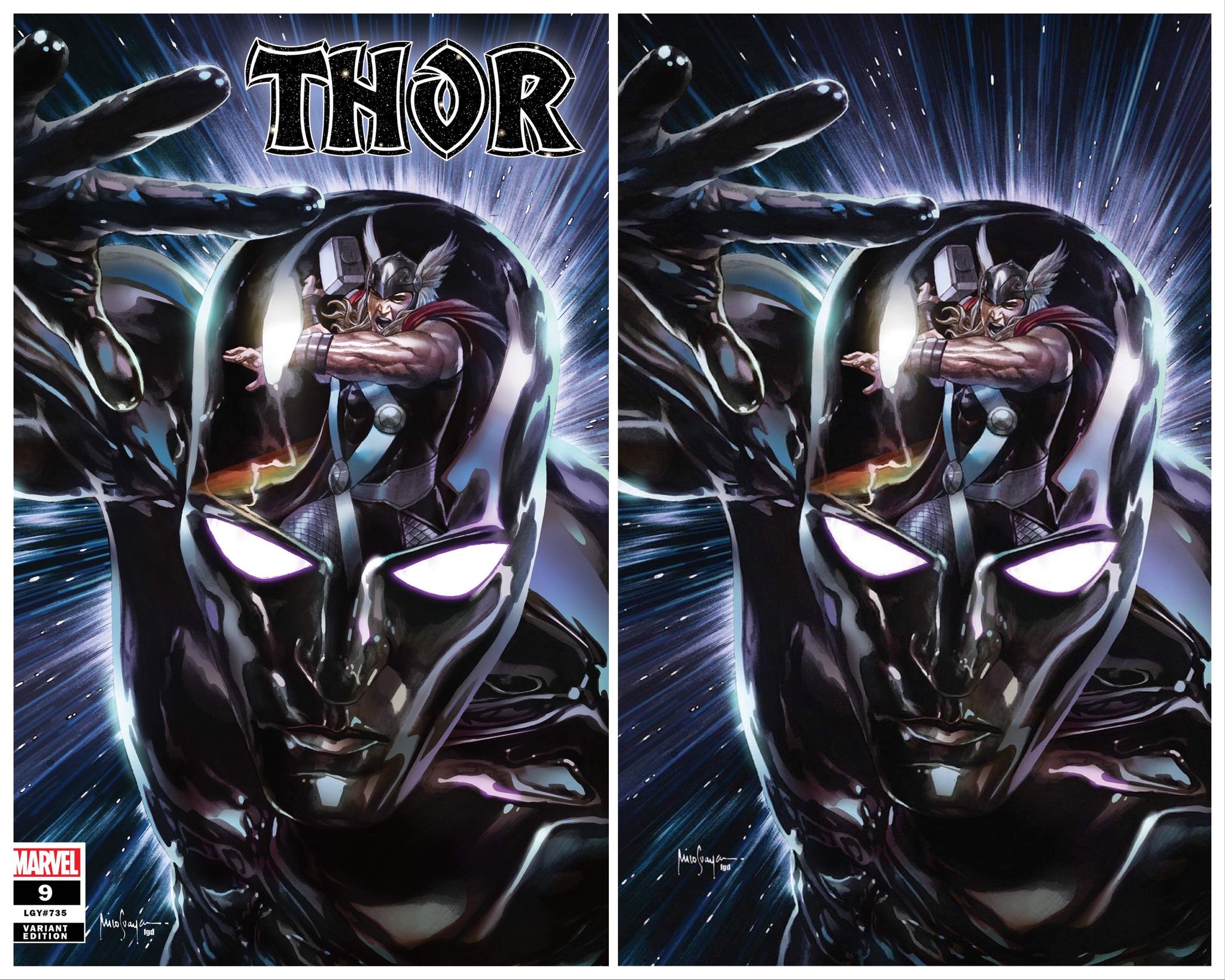 THOR #9 MICO SUAYAN VARIANTS - Slab City Comics