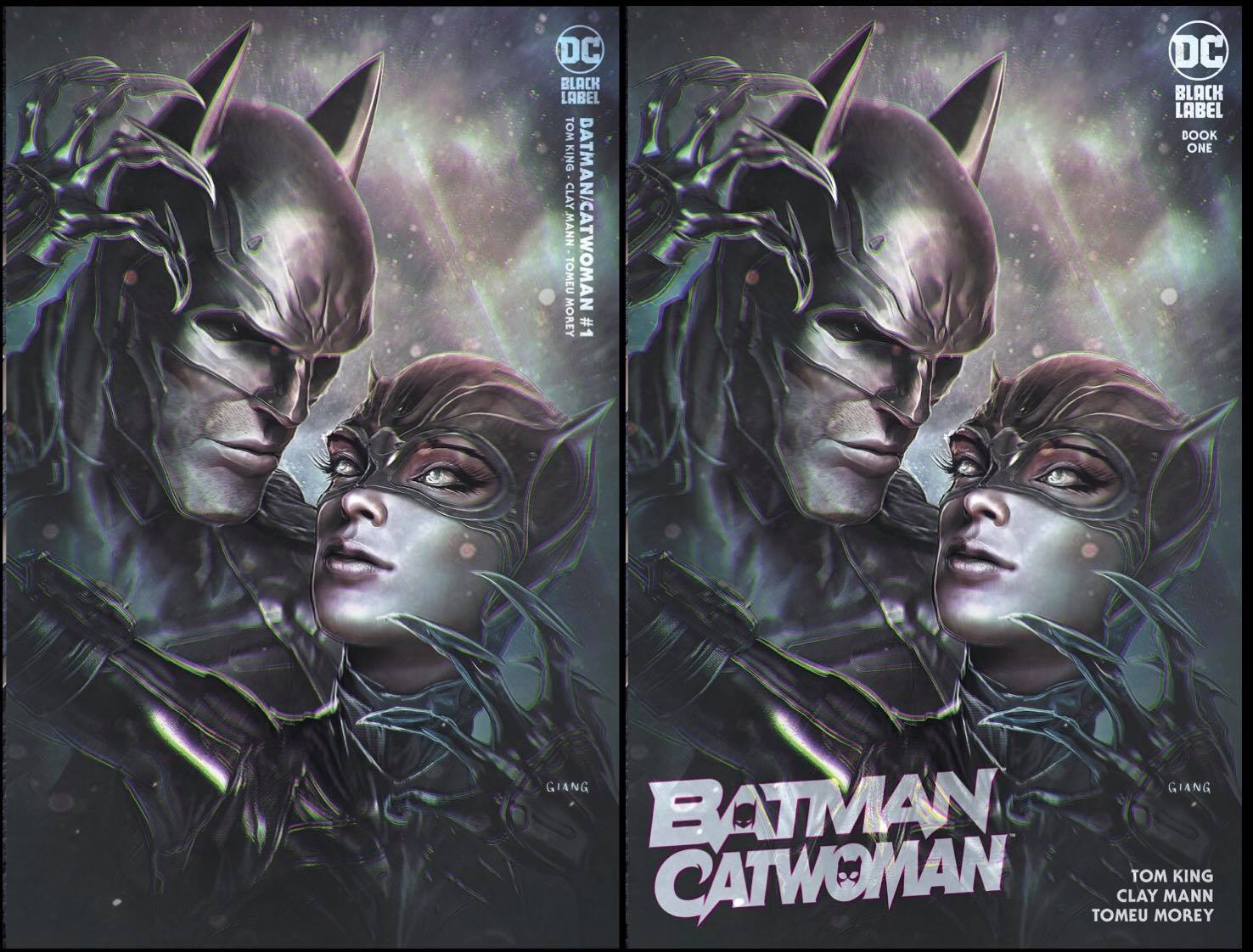 BATMAN CATWOMAN #1 JOHN GIANG VARIANTS - Slab City Comics