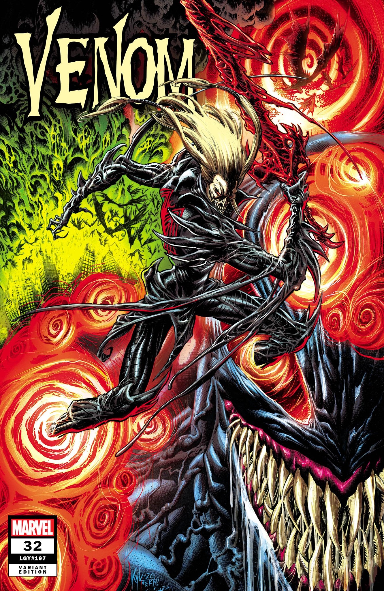 Venom #32 Kyle Hotz Variants - Slab City Comics
