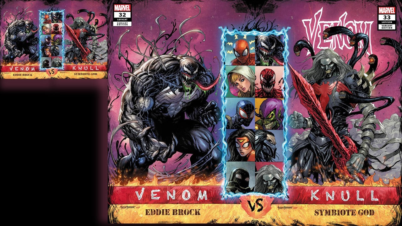 VENOM #32 & VENOM #33 KIRKHAM VARIANT SETS - Slab City Comics