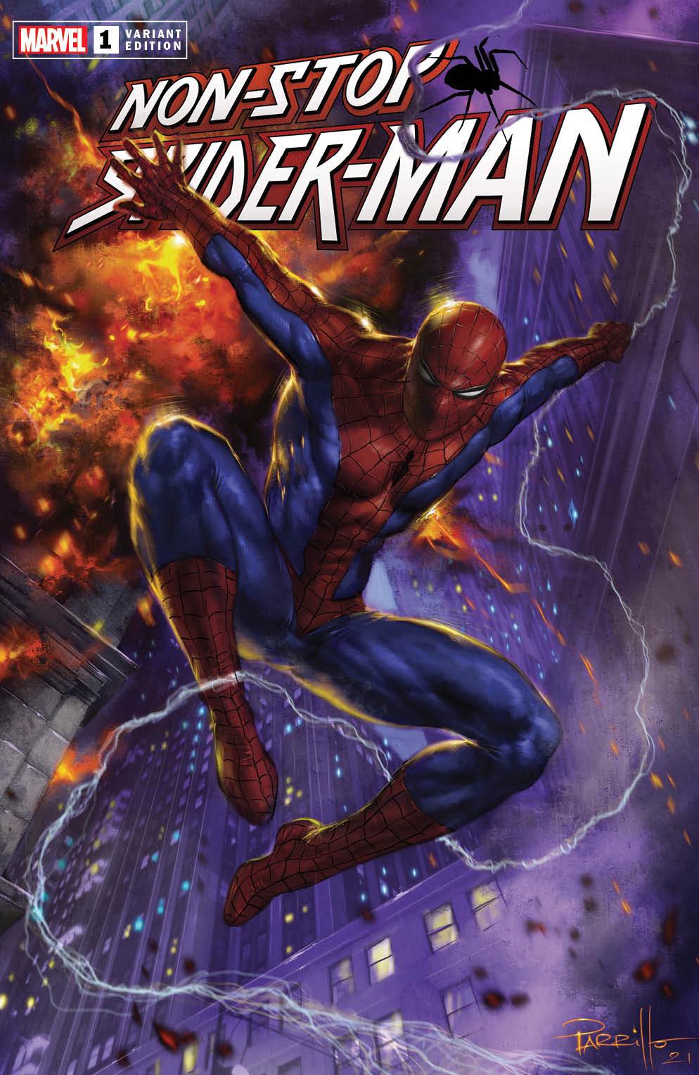 NON-STOP SPIDER-MAN #1 PARRILLO VARIANTS - Slab City Comics