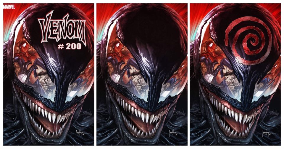VENOM #35 200TH ISSUE MICO SUAYAN VARIANTS - Slab City Comics