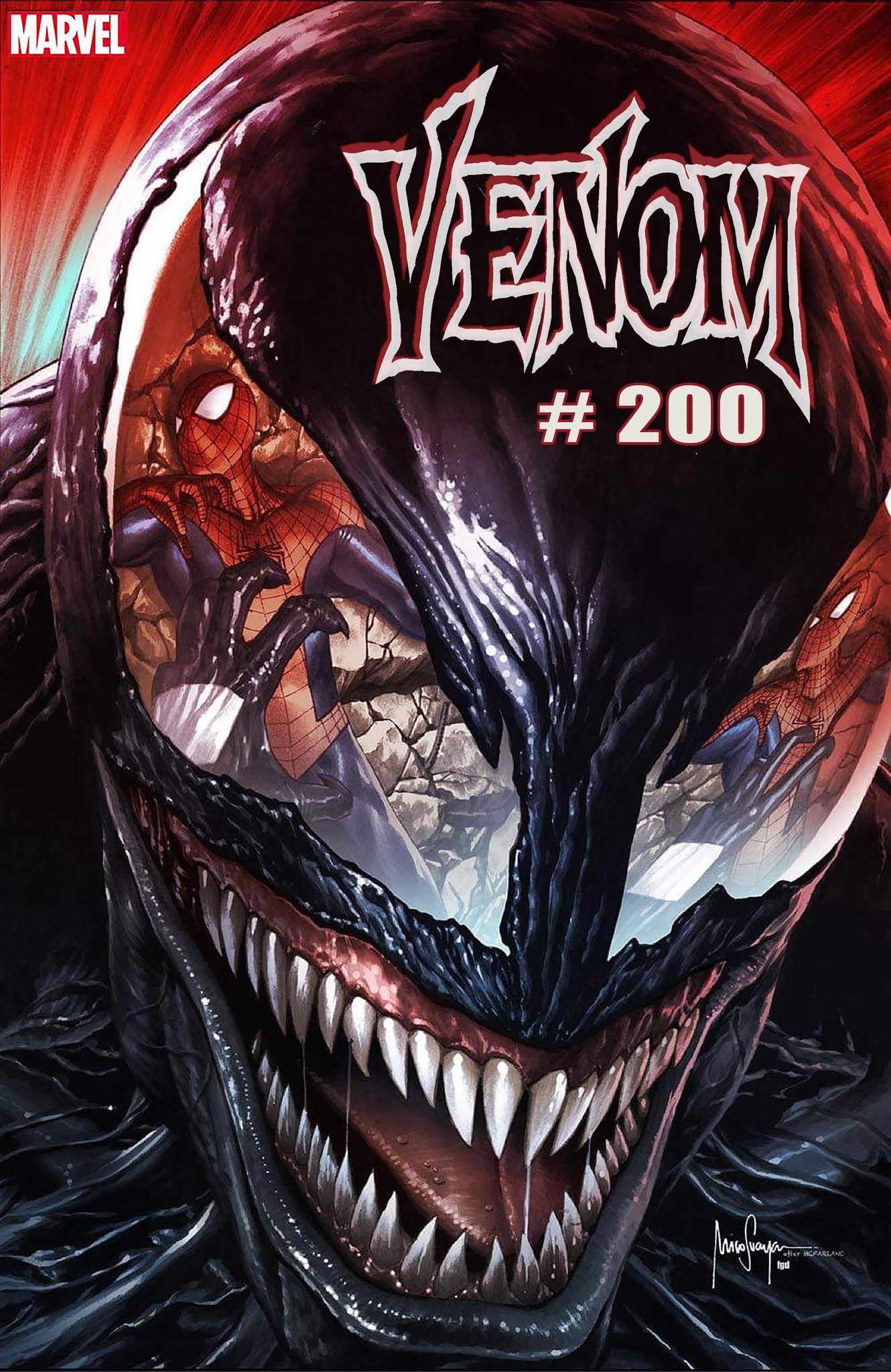 VENOM #35 200TH ISSUE MICO SUAYAN VARIANTS - Slab City Comics