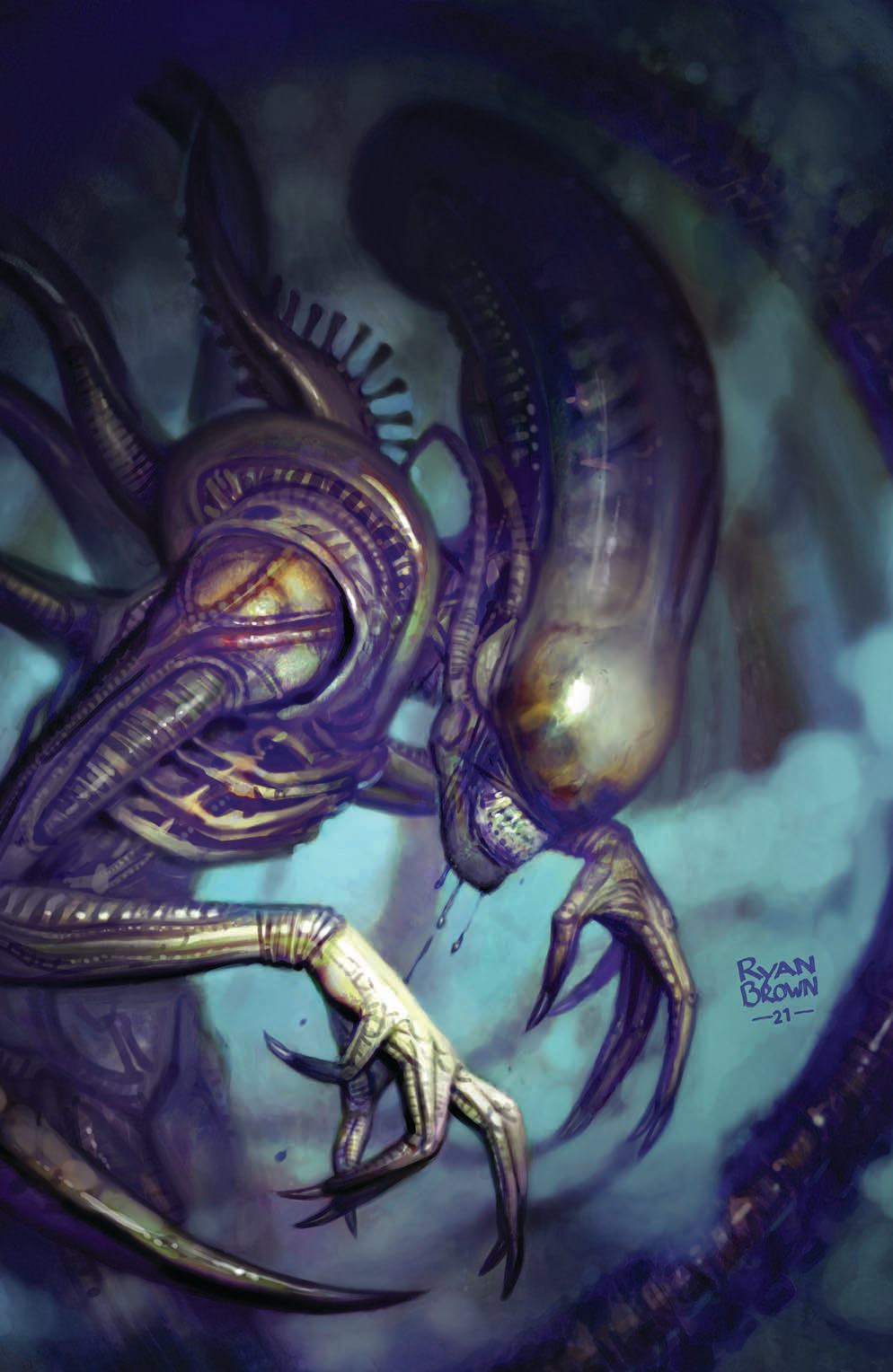 ALIEN #1 RYAN BROWN VARIANTS - Slab City Comics