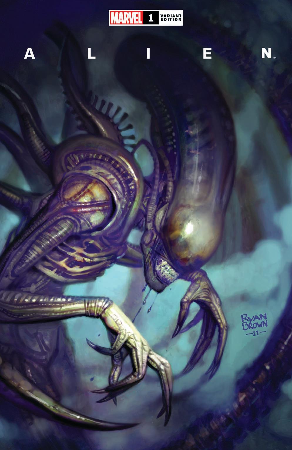 ALIEN #1 RYAN BROWN VARIANTS - Slab City Comics