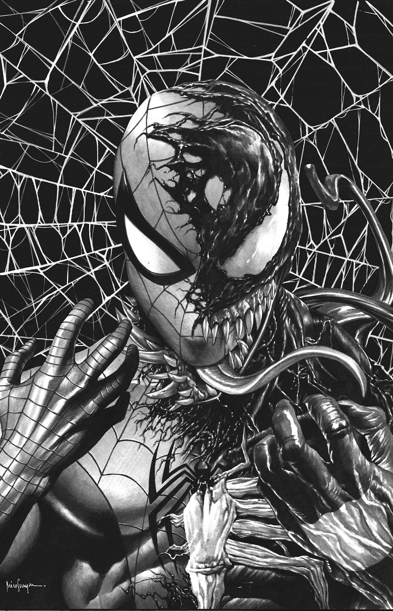 SPIDER-MAN SPIDERS SHADOW #1 MICO SUAYAN VARIANTS - Slab City Comics