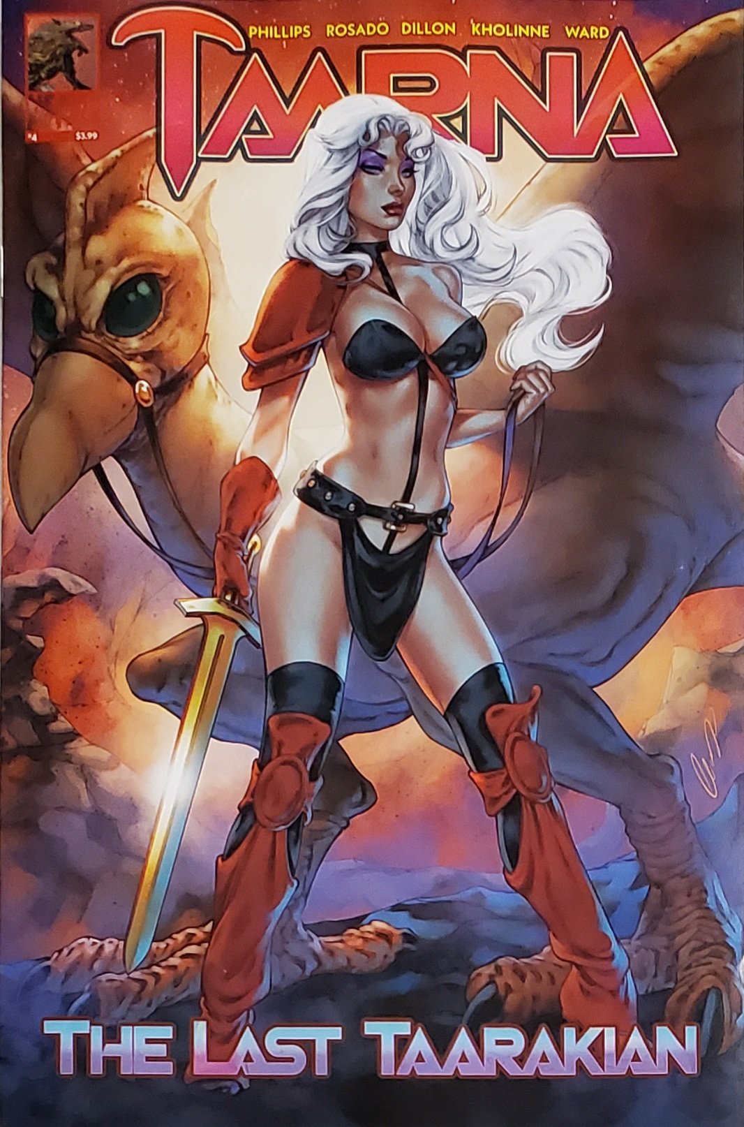 TAARNA #4 ELIAS CHATZOUDIS VARIANTS - Slab City Comics