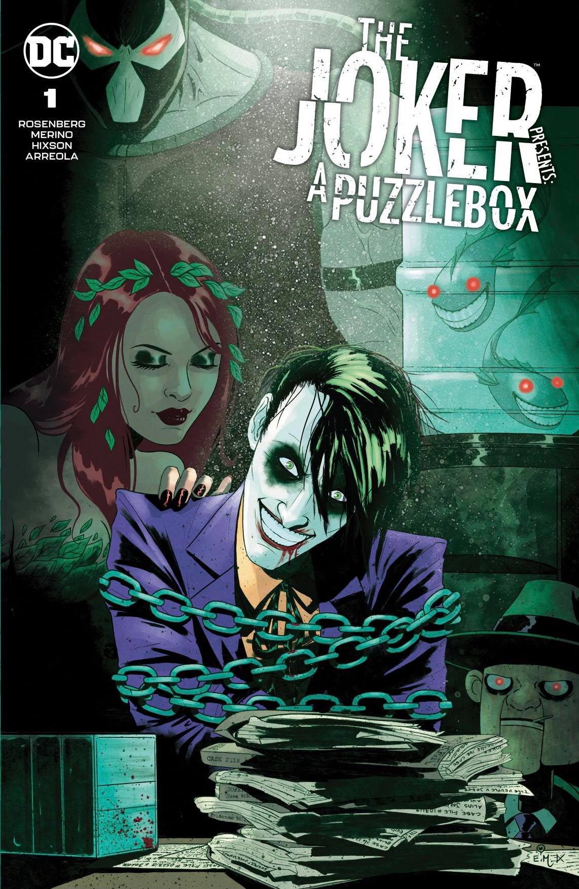 The Joker Presents: A Puzzlebox #1 Megan Hutchison-Cates Variants - Slab City Comics