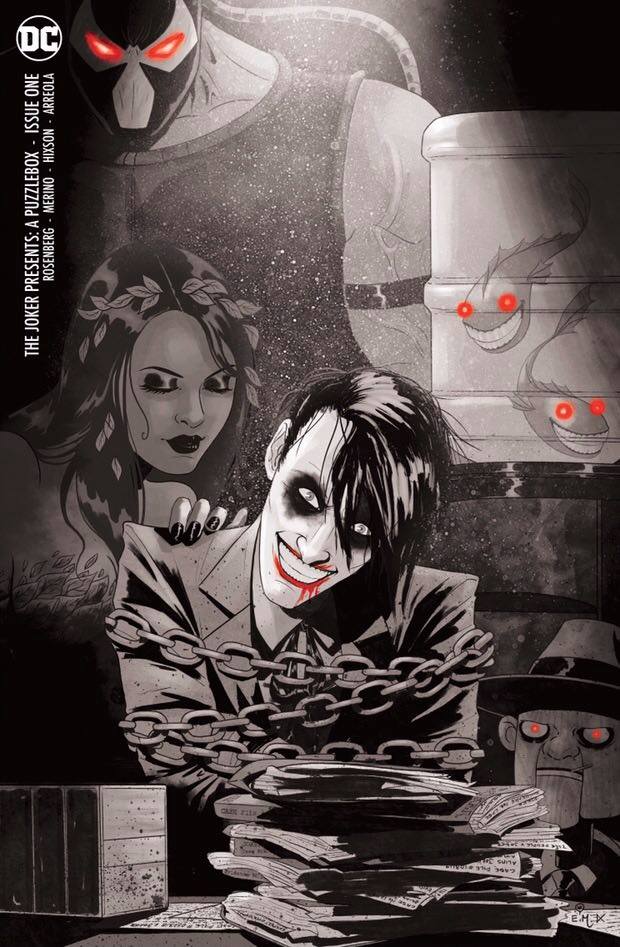The Joker Presents: A Puzzlebox #1 Megan Hutchison-Cates Variants - Slab City Comics