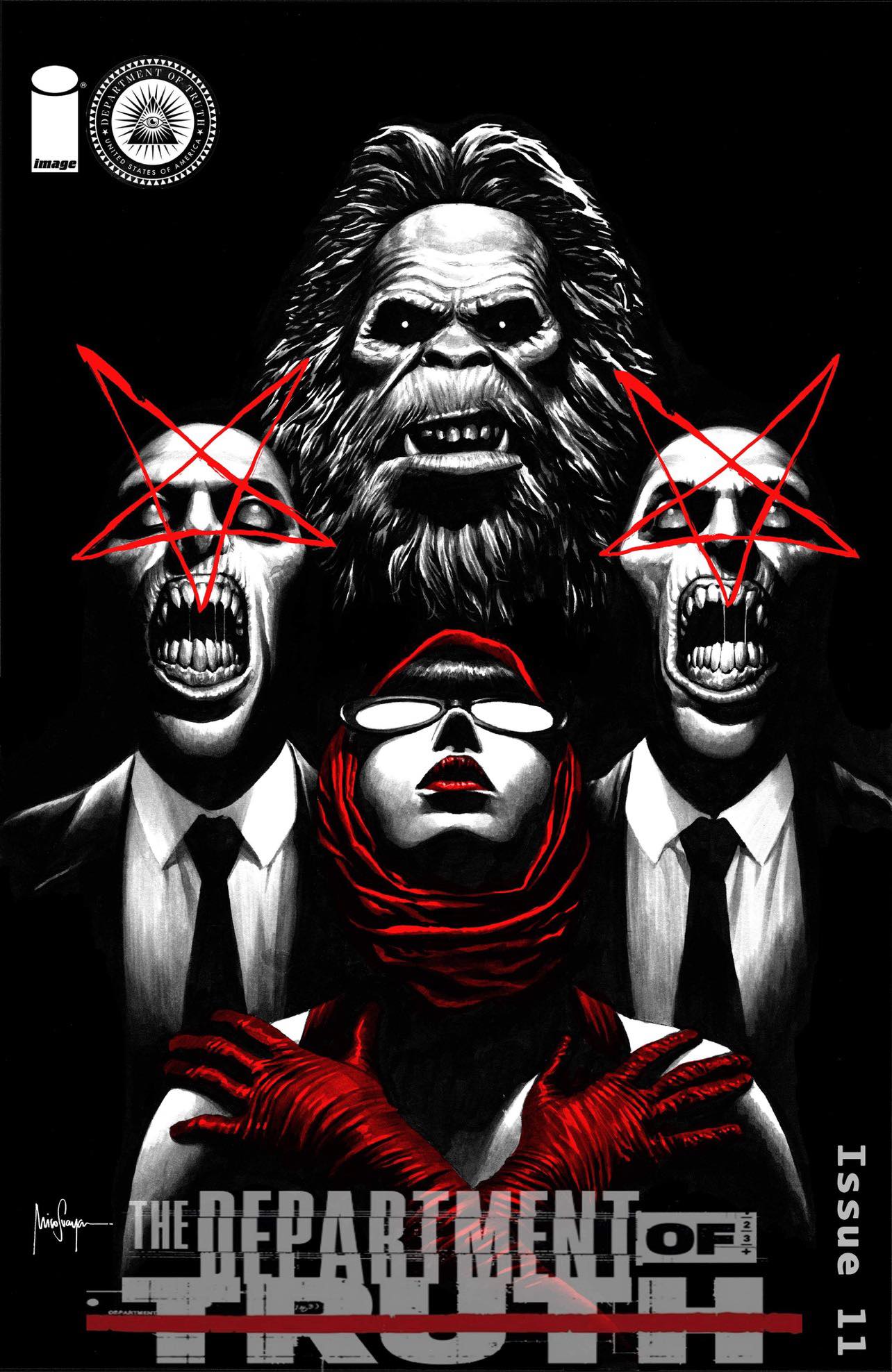 DEPARTMENT OF TRUTH #11 MICO SUAYAN VARIANTS - Slab City Comics