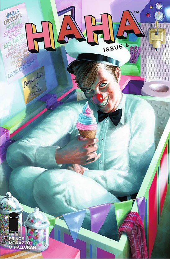 HAHA #6 RAYMUND LEE HOMAGE TRADE VARIANT - Slab City Comics
