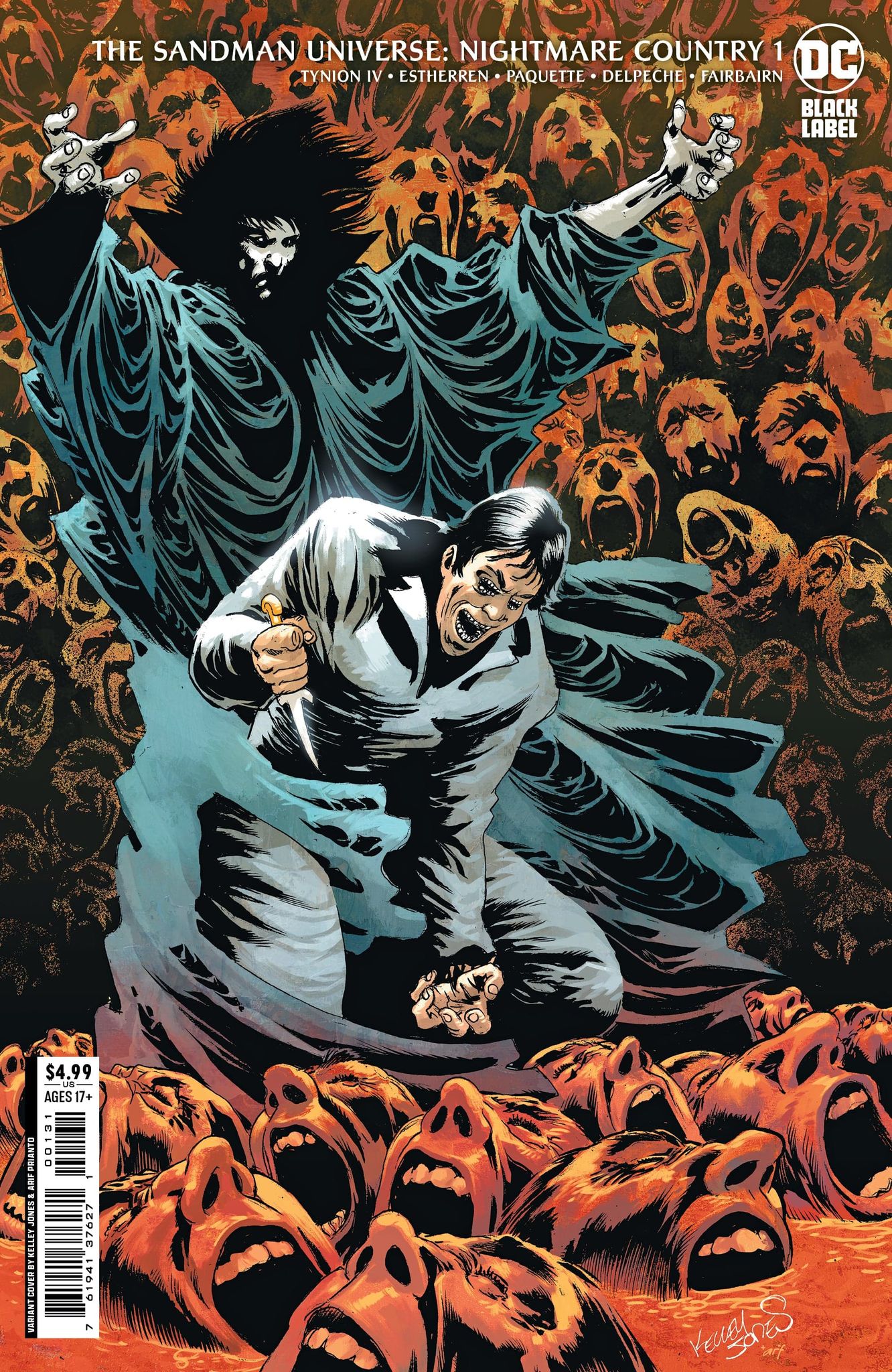 SANDMAN UNIVERSE NIGHTMARE COUNTRY #1 1:25 JONES VARIANT - Slab City Comics