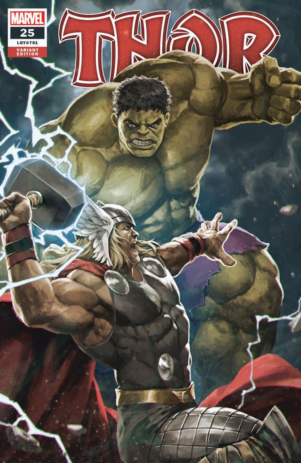 Thor #25 Skan Variants - Slab City Comics