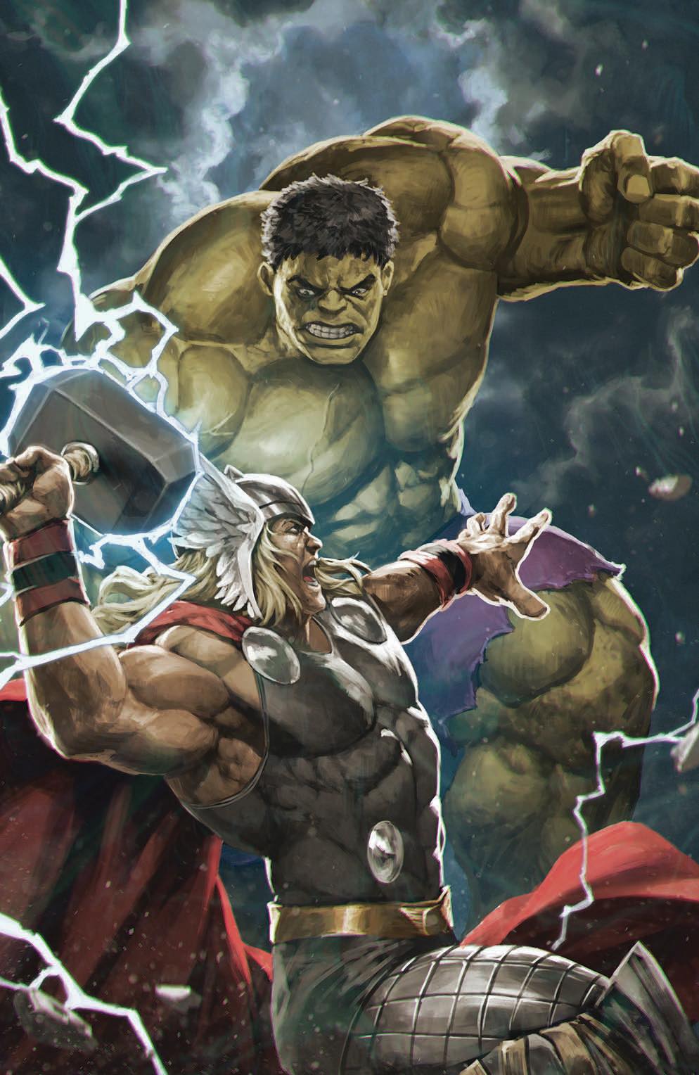 Thor #25 Skan Variants - Slab City Comics