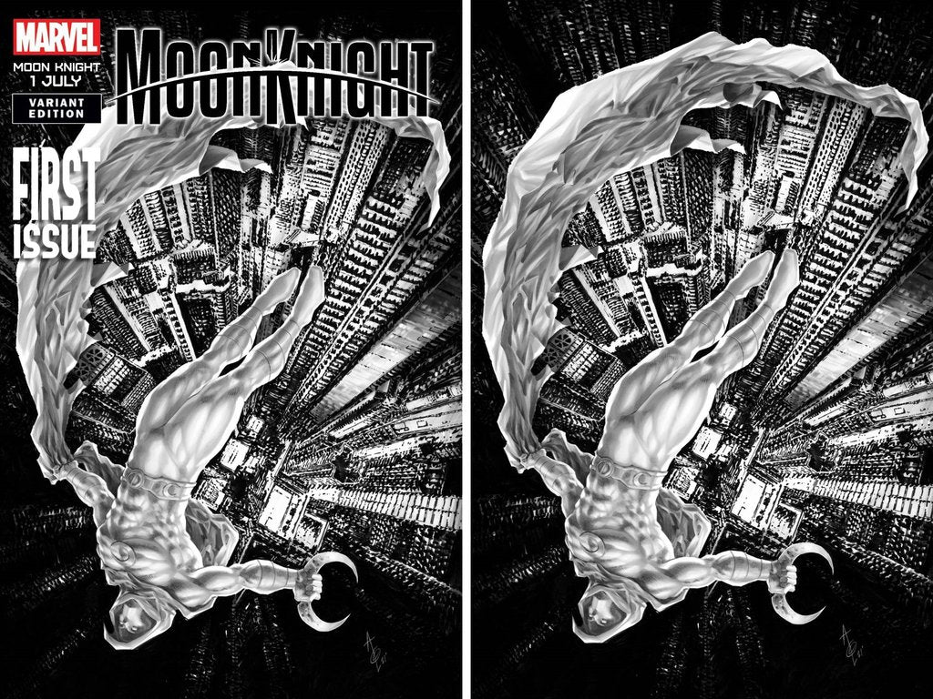 MOON KNIGHT #1 ALAN QUAH VARIANTS - Slab City Comics