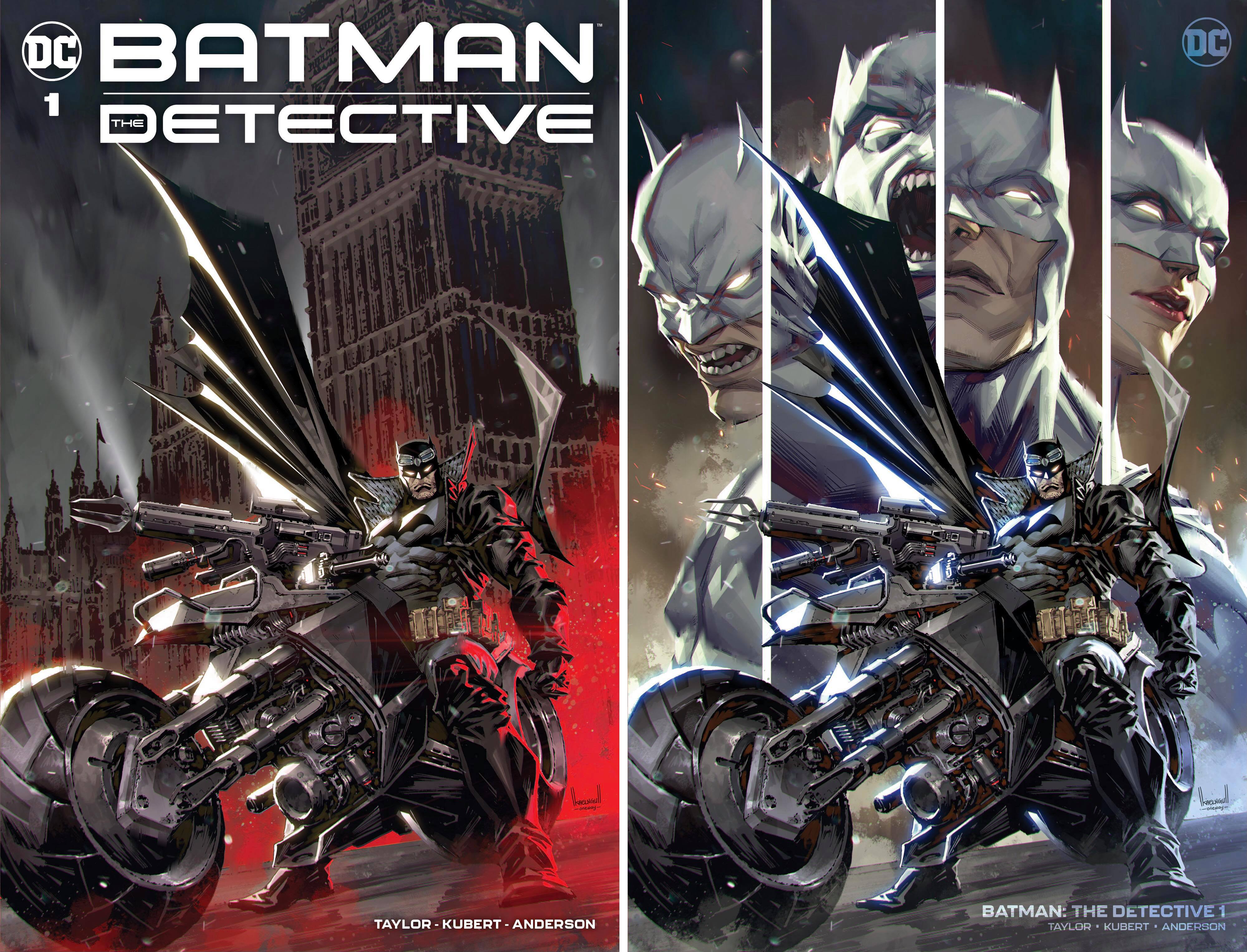 BATMAN: THE DETECTIVE #1 KAEL NGU VARIANTS - Slab City Comics