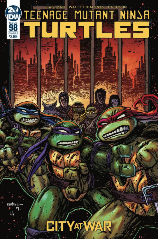 TMNT ONGOING #98 CVR B EASTMAN - Slab City Comics