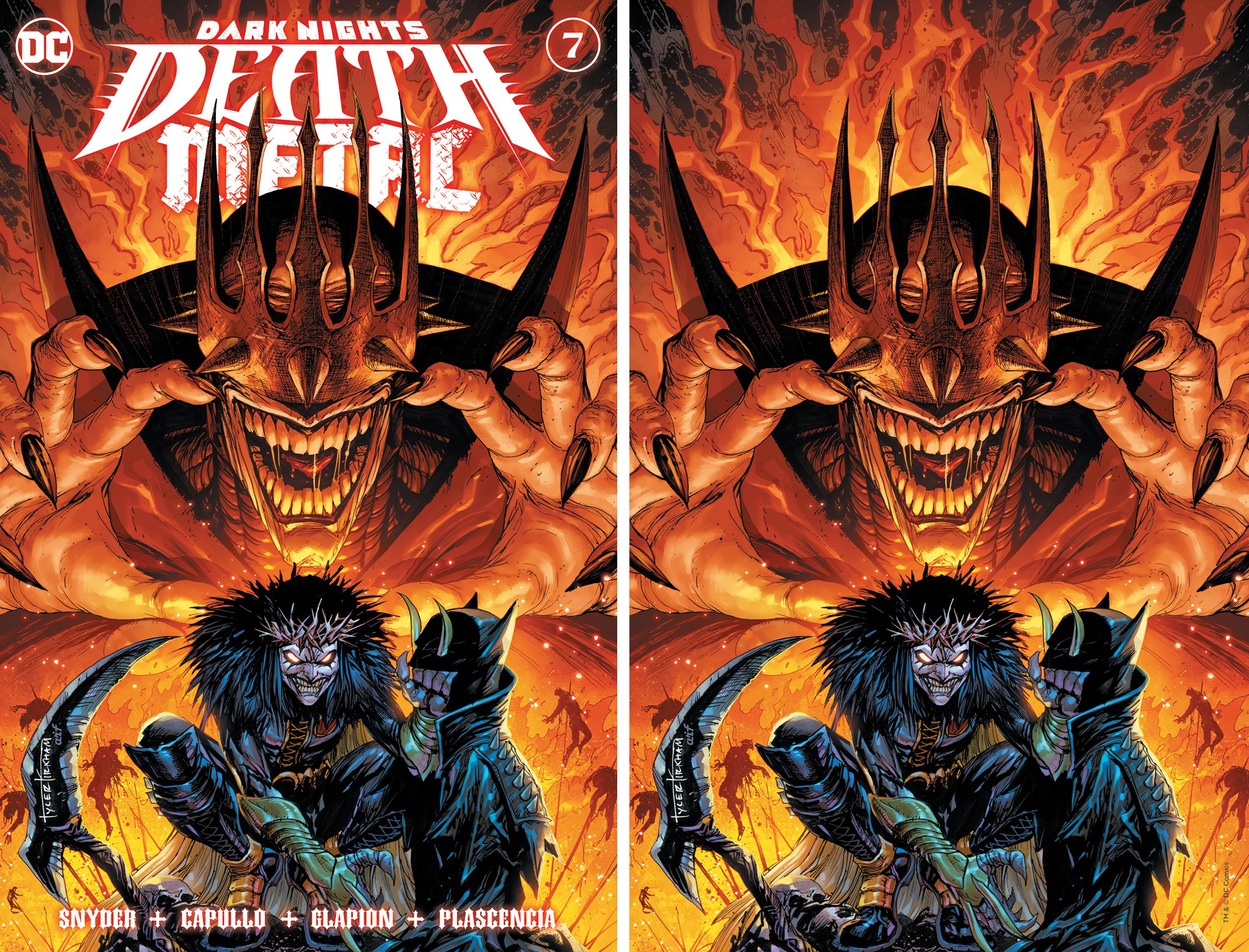 DARK NIGHTS DEATH METAL #7 KIRKHAM VARIANTS - Slab City Comics