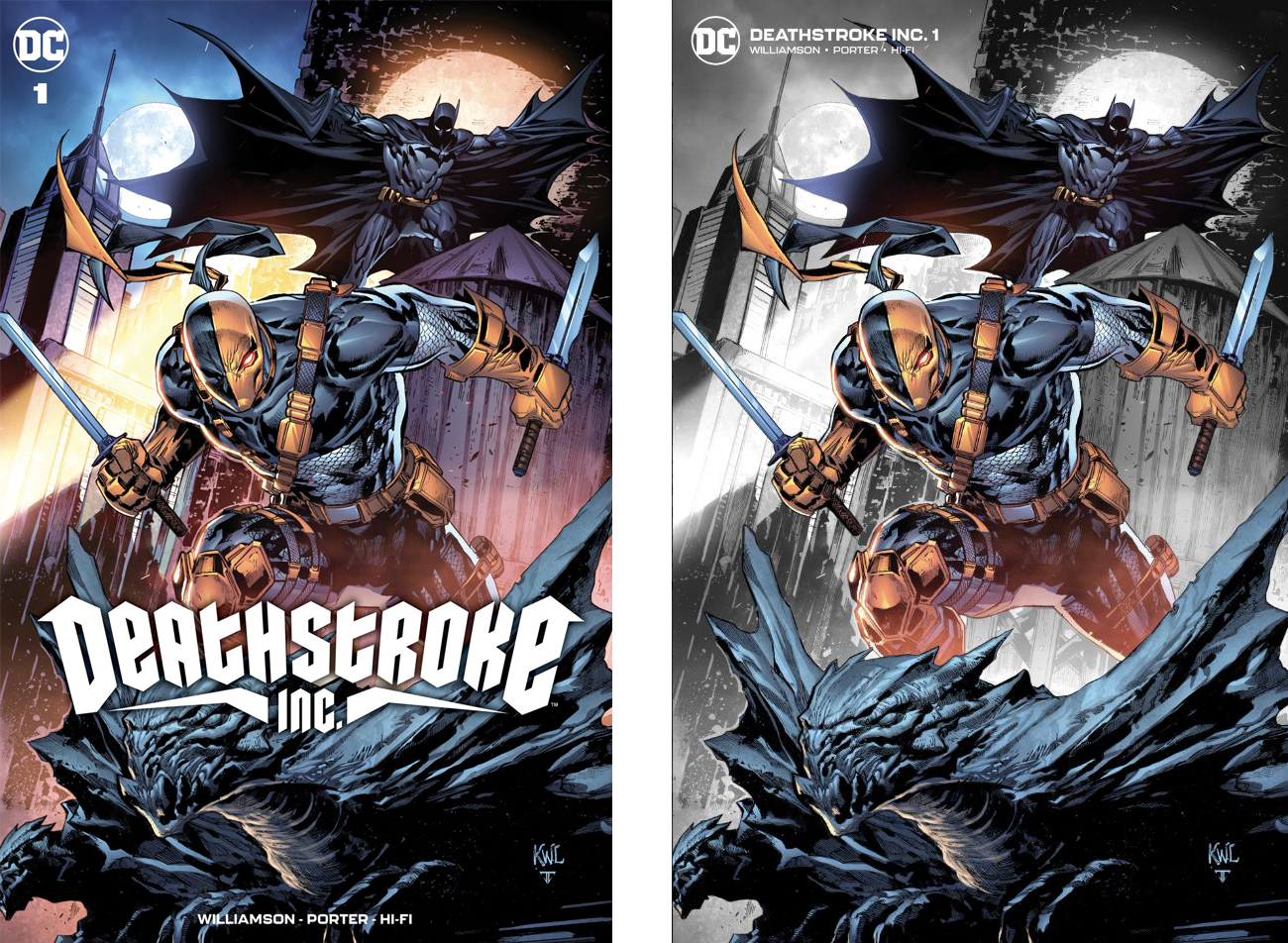 Deathstroke Inc #1 Ken Lashley Variants - Slab City Comics