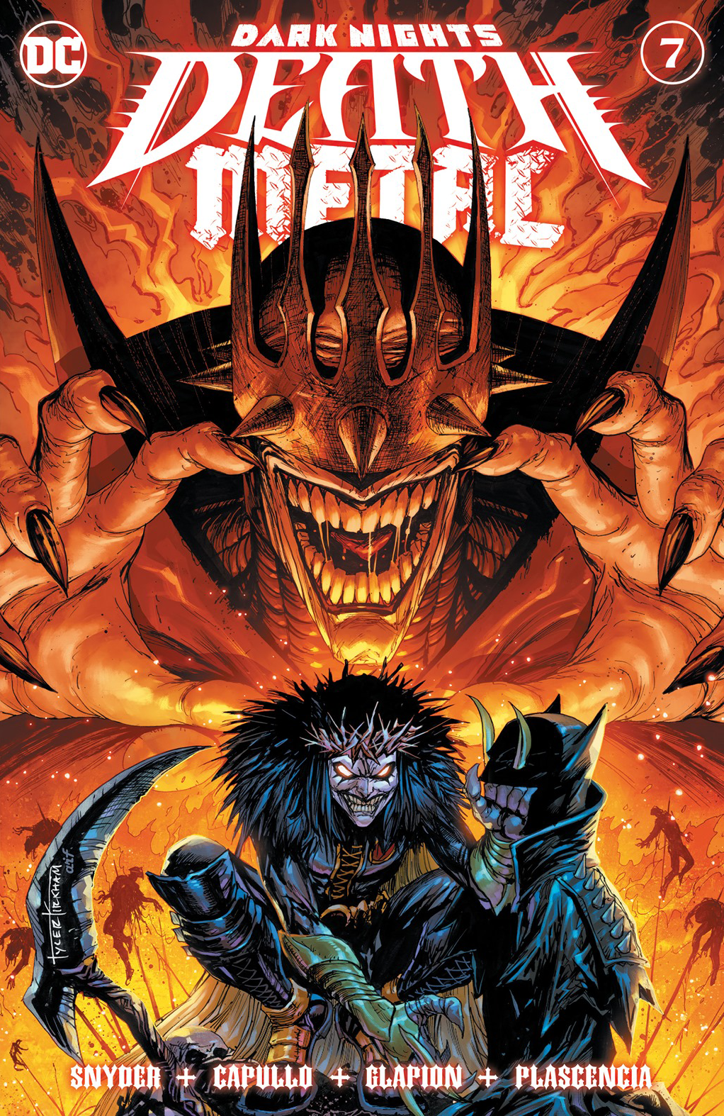 DARK NIGHTS DEATH METAL #7 KIRKHAM VARIANTS - Slab City Comics