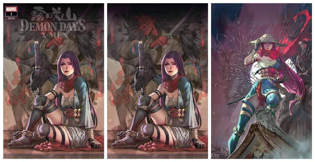 DEMON DAYS: X-MEN #1 Kael Ngu Variants - Slab City Comics