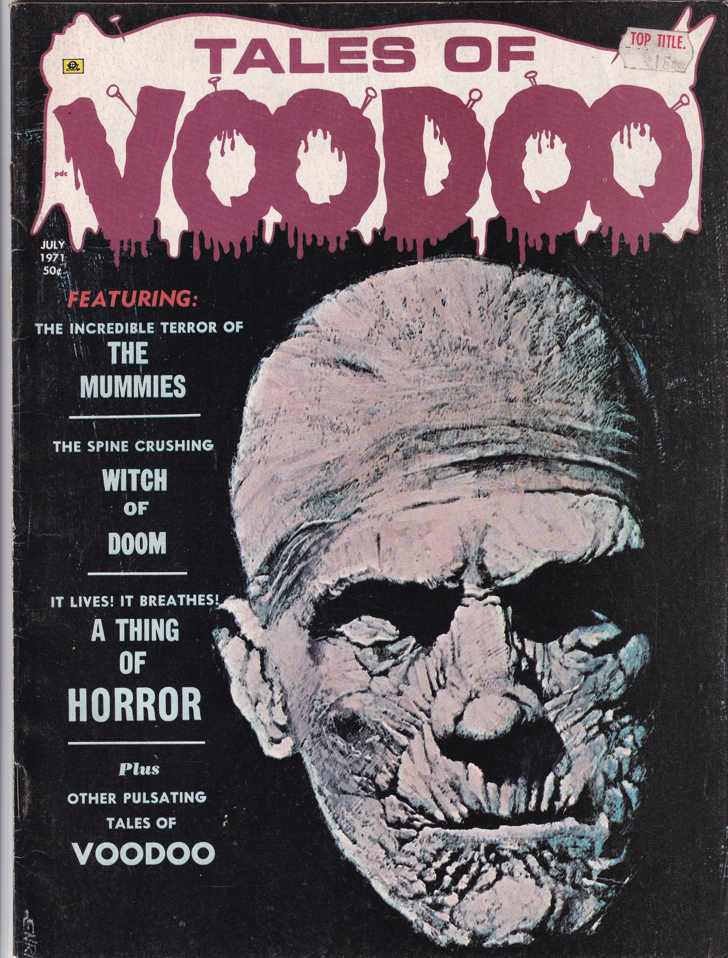 TALES OF VOODOO VOL.4 NO.1 - Slab City Comics