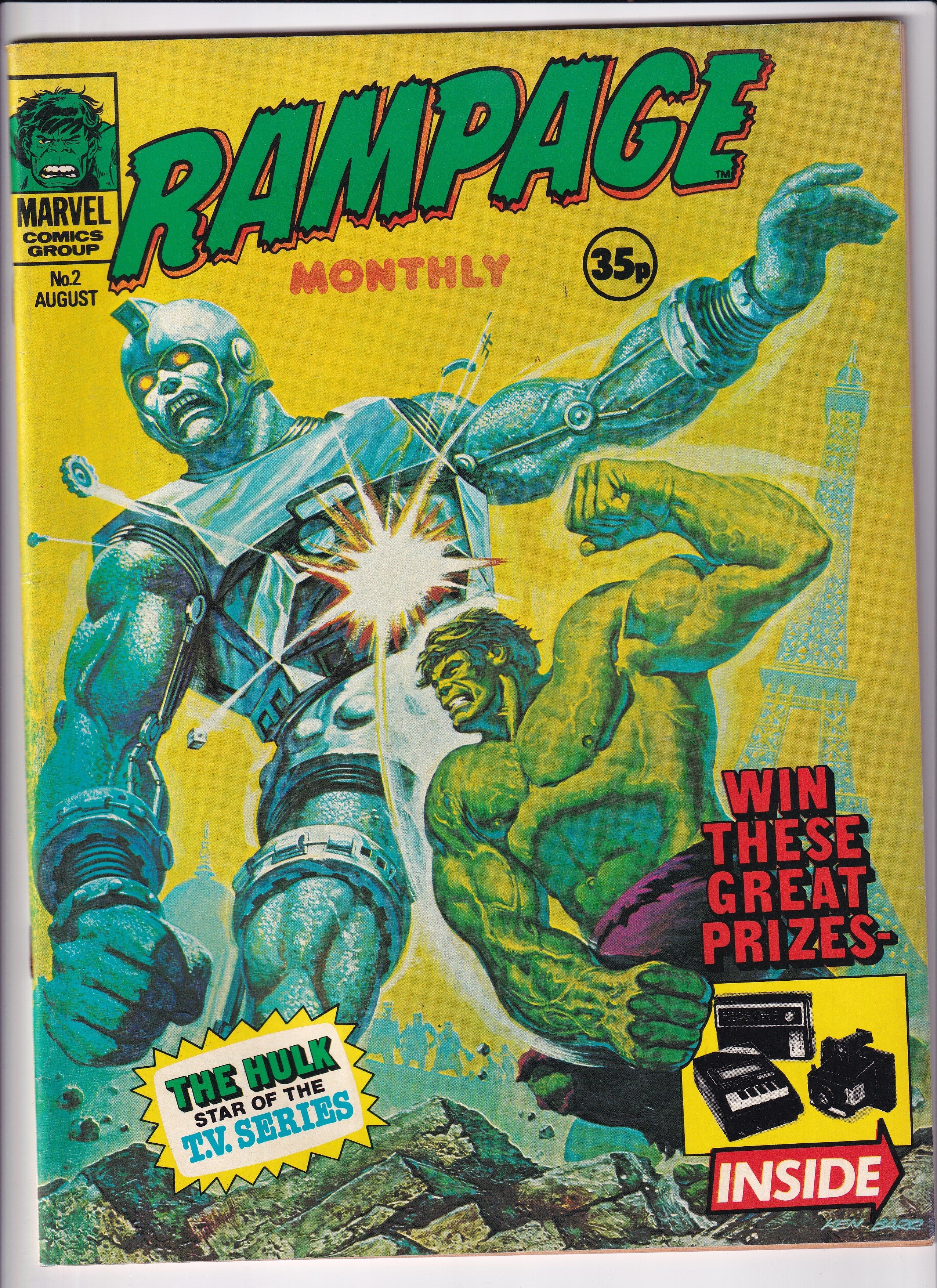 RAMPAGE MONTHLY HULK #2 - Slab City Comics