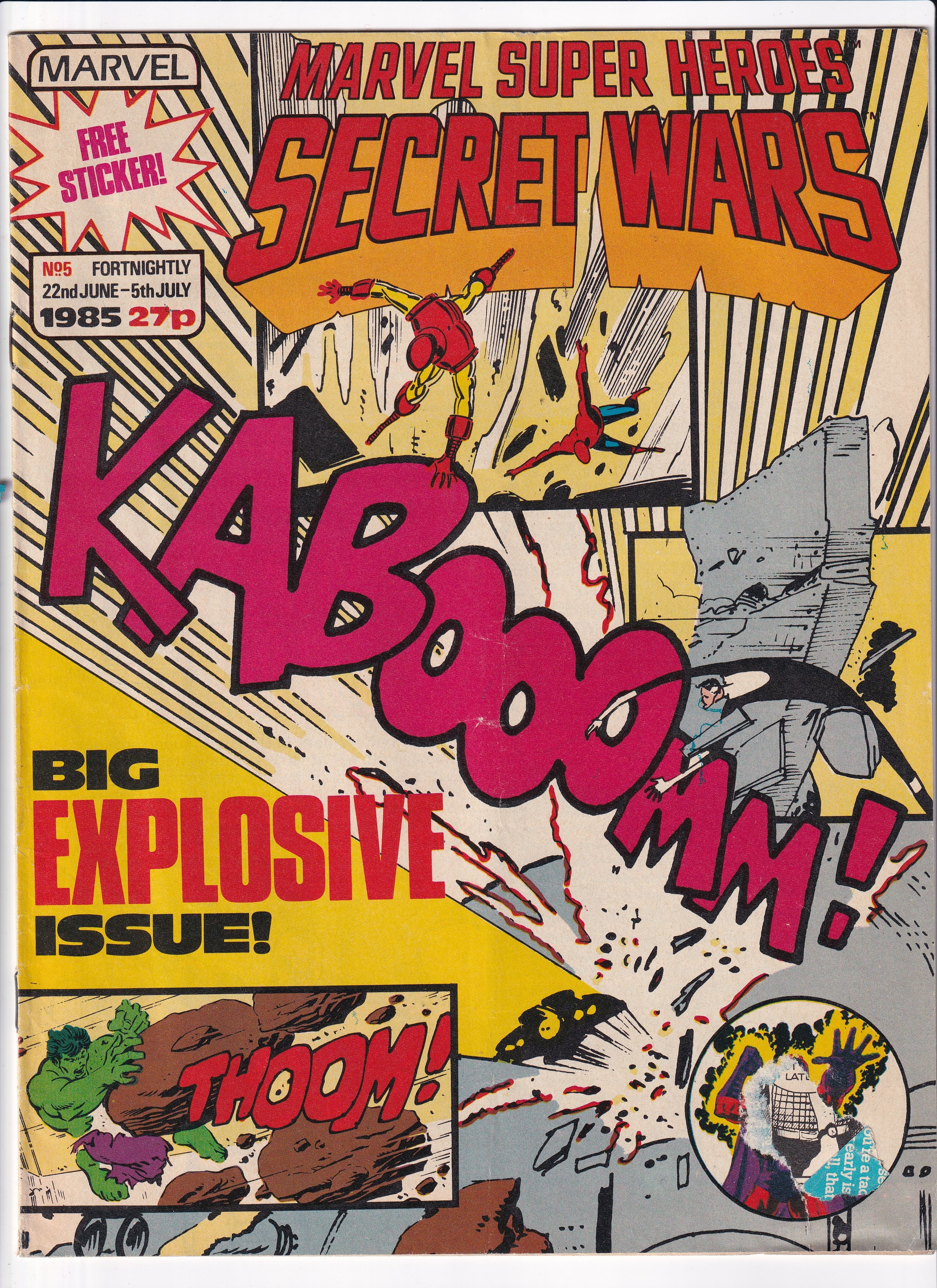 SECRET WARS #5 - Slab City Comics