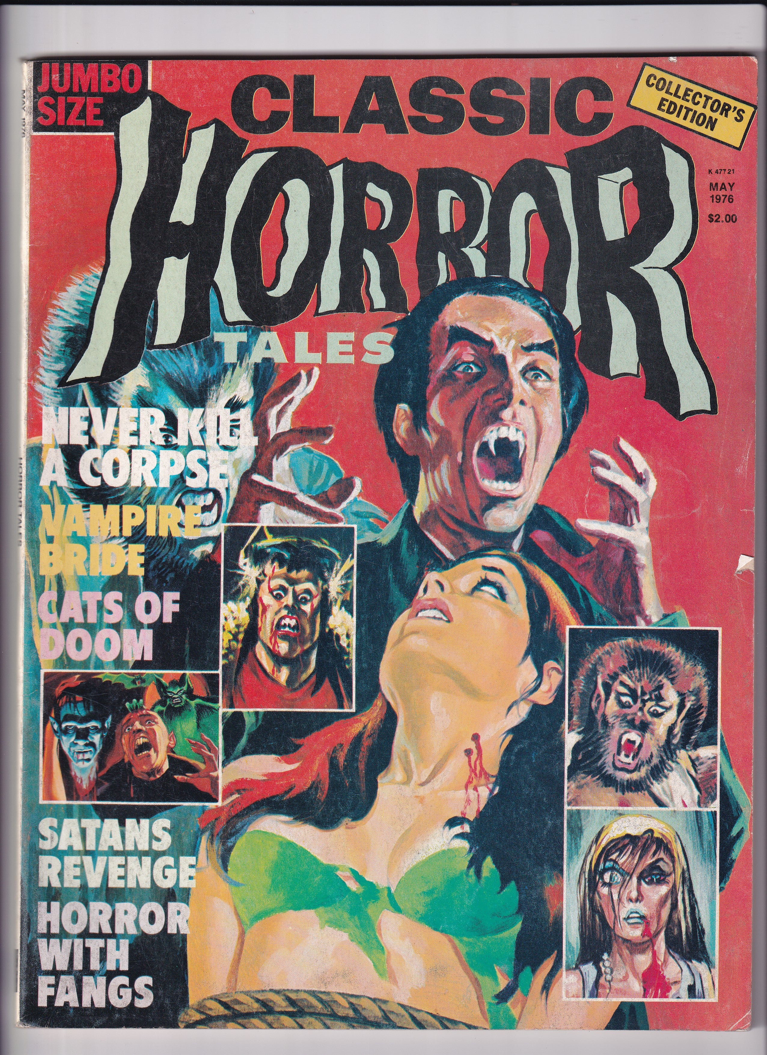 CLASSIC HORROR TALES VOL.7 NO.2 - Slab City Comics