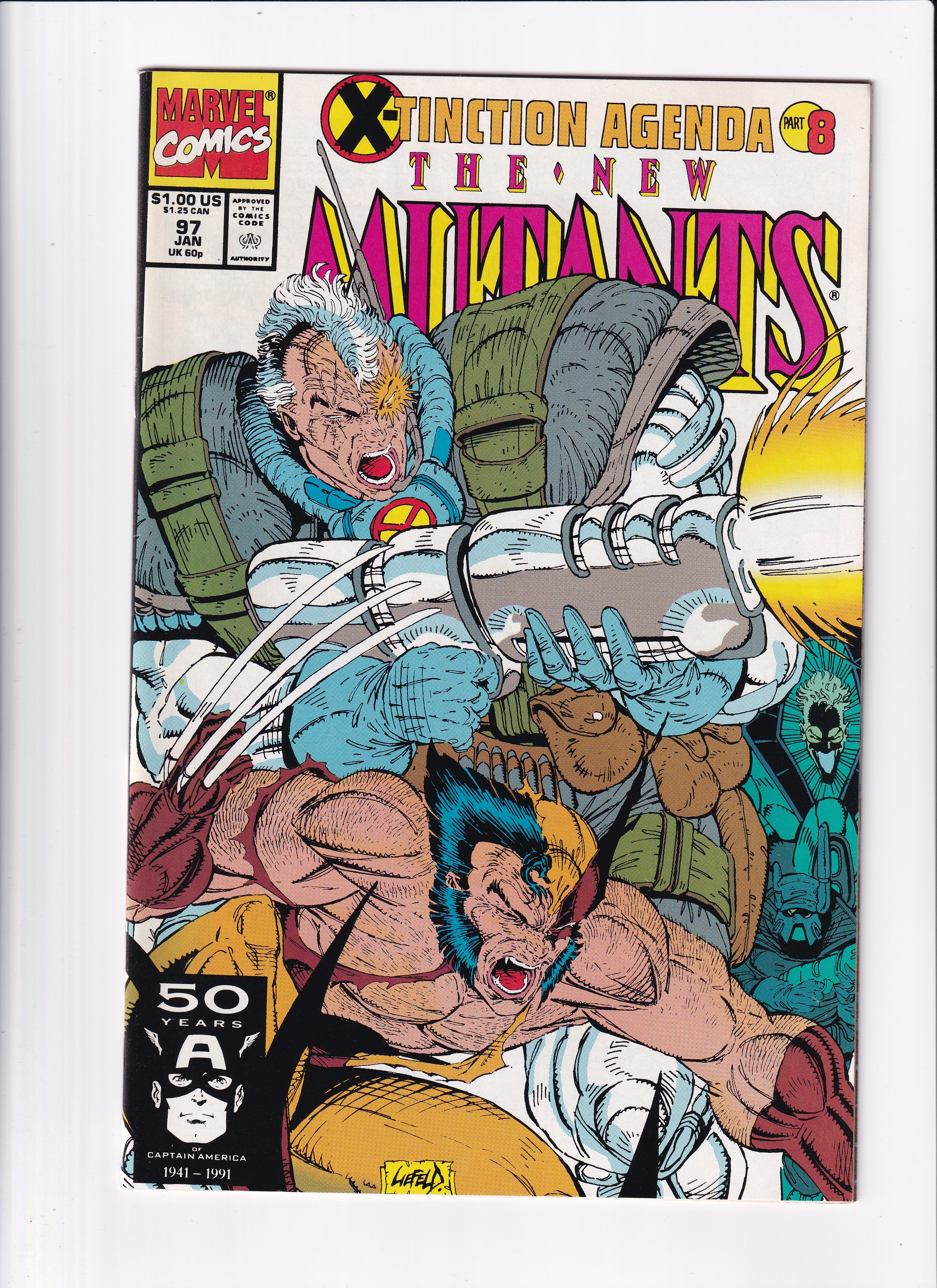 New Mutants #97 - Slab City Comics