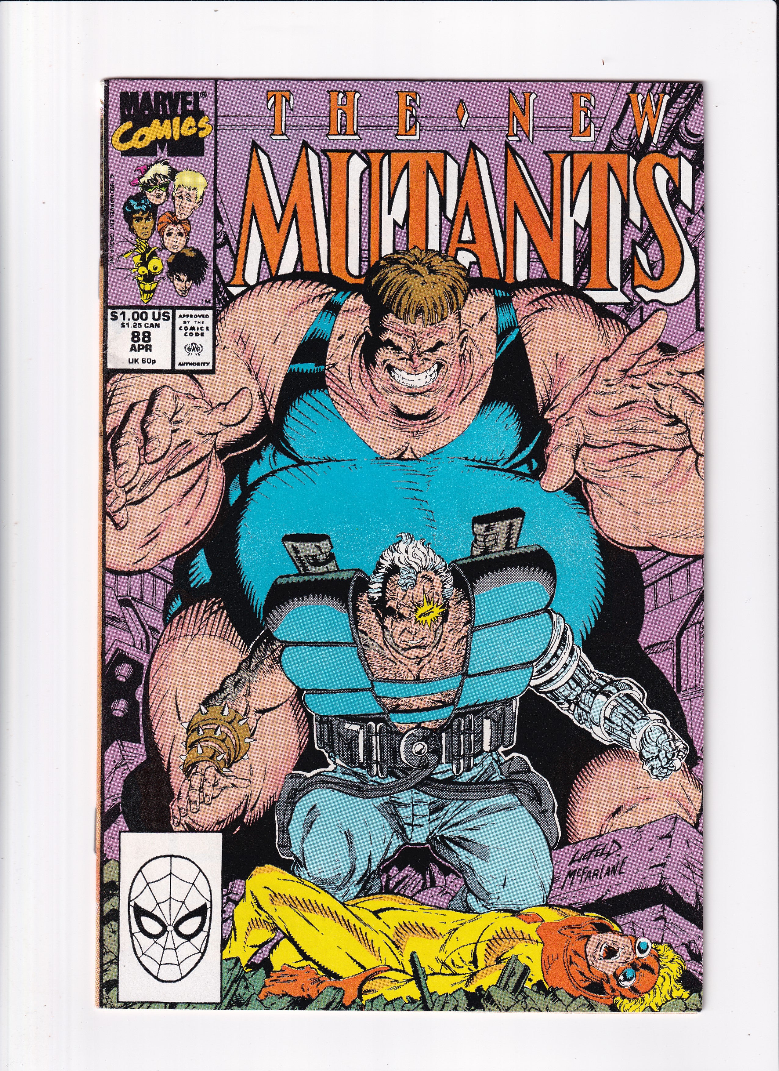 New Mutants #88 - Slab City Comics