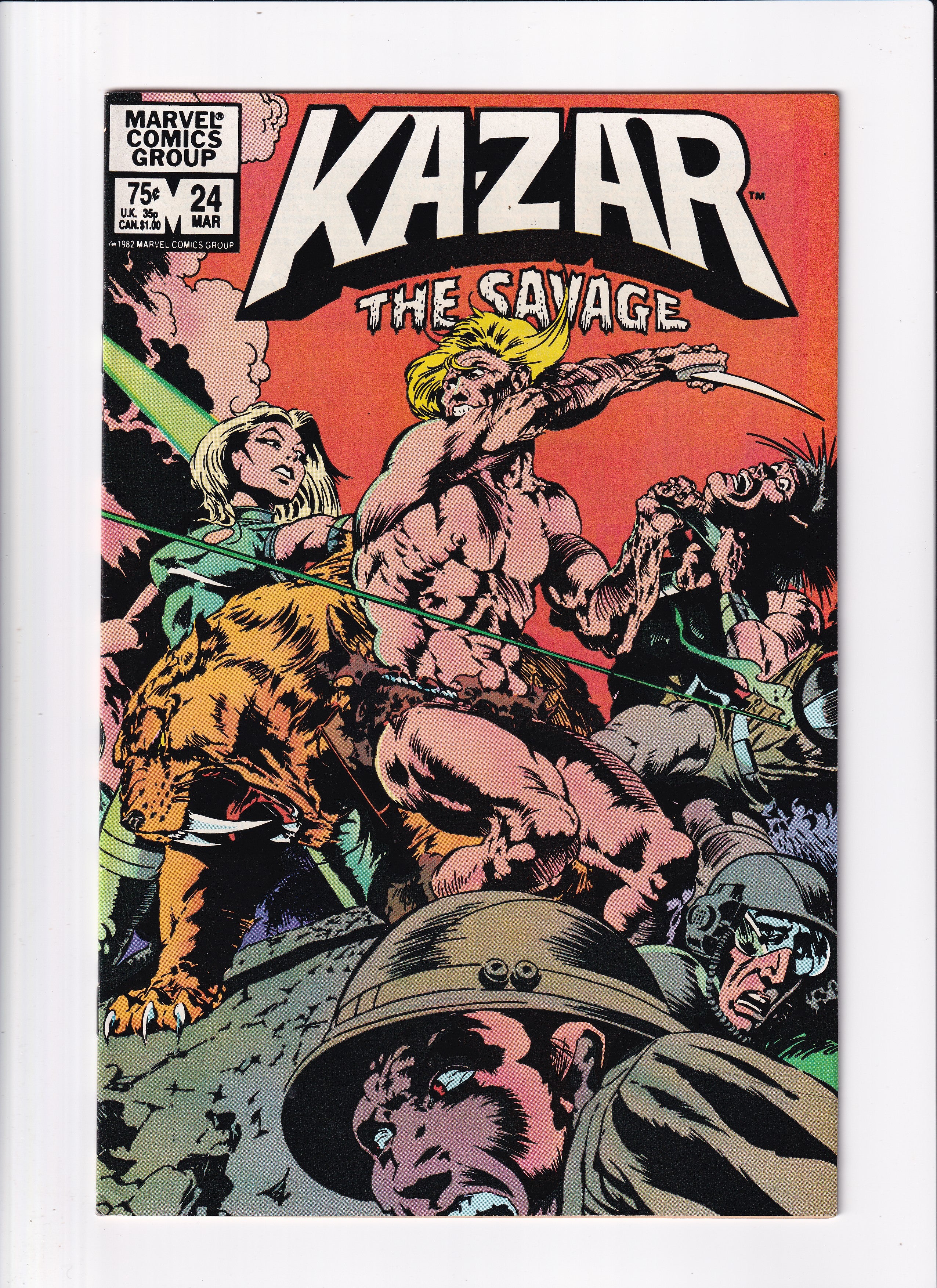 KA-ZAR THE SAVAGE #24 - Slab City Comics