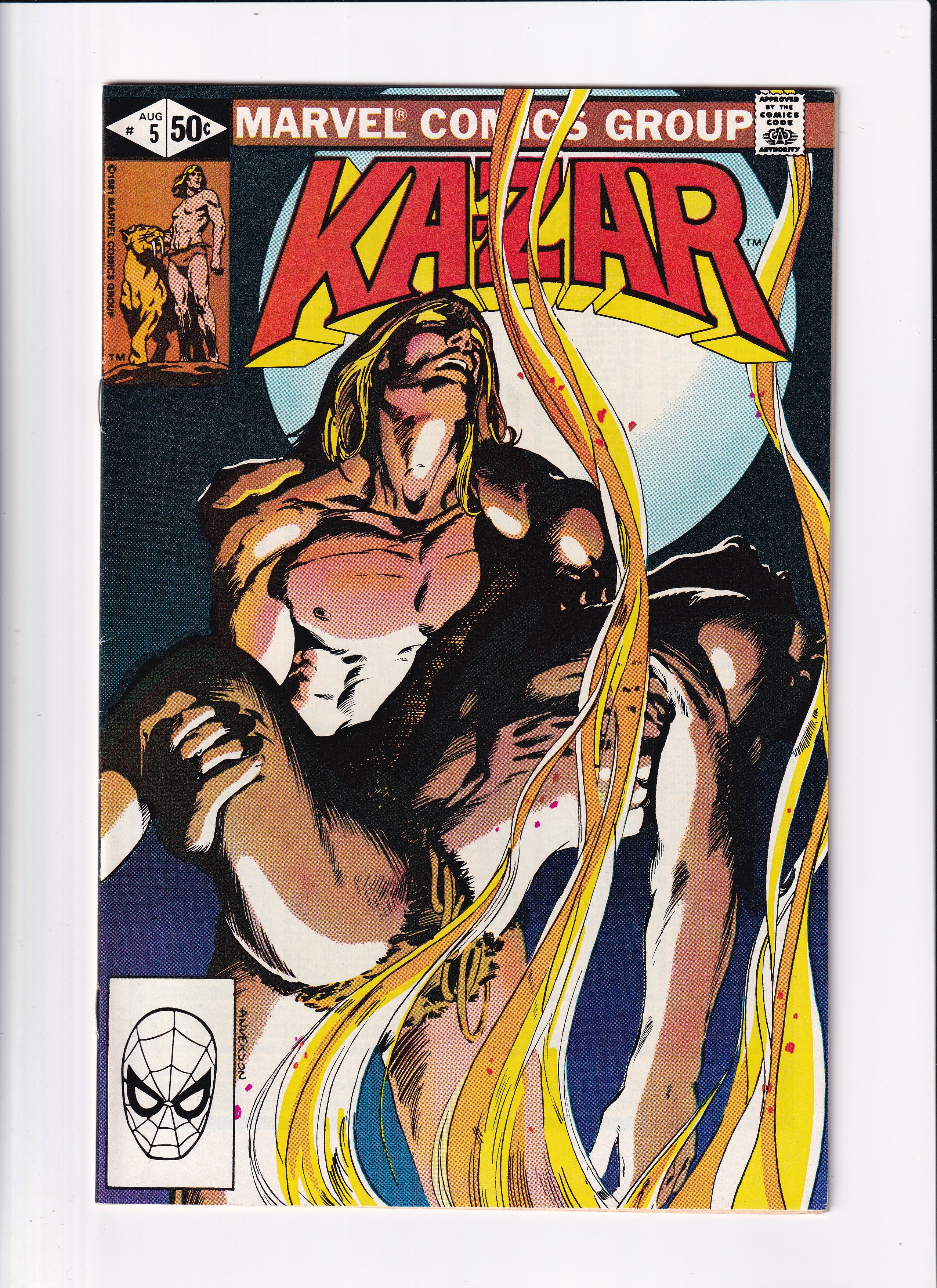KA-ZAR THE SAVAGE #5 - Slab City Comics