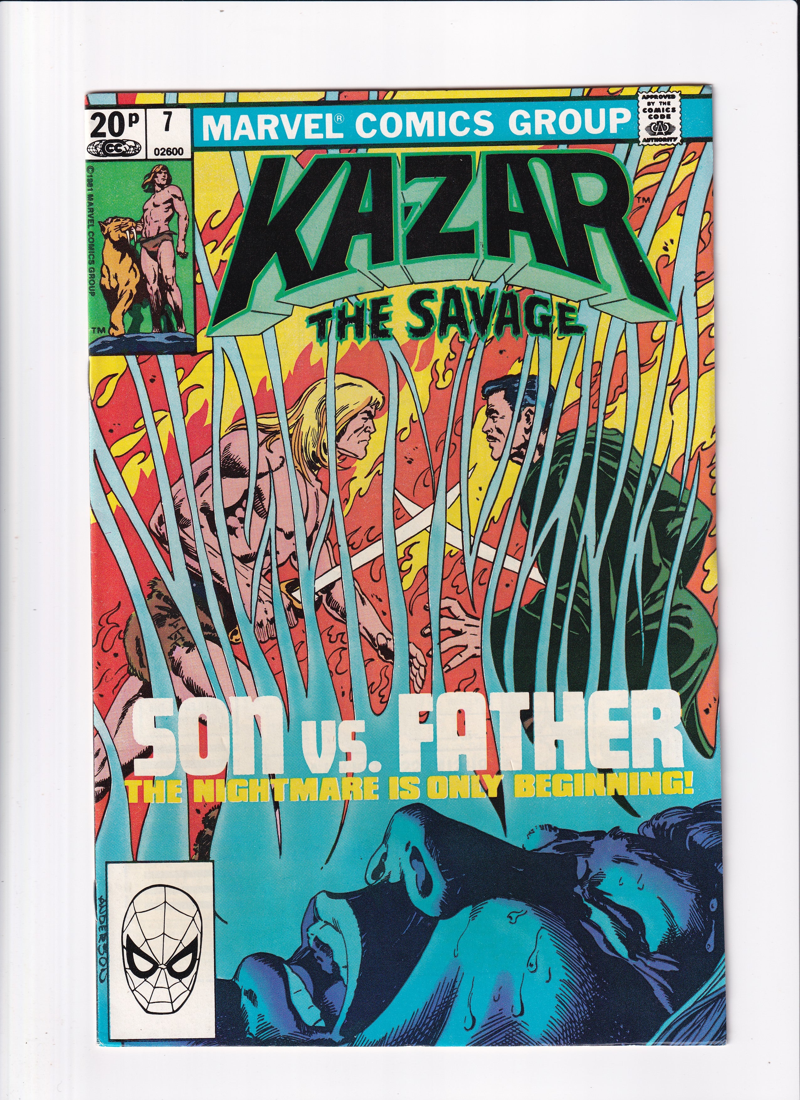 KA-ZAR THE SAVAGE #7 - Slab City Comics